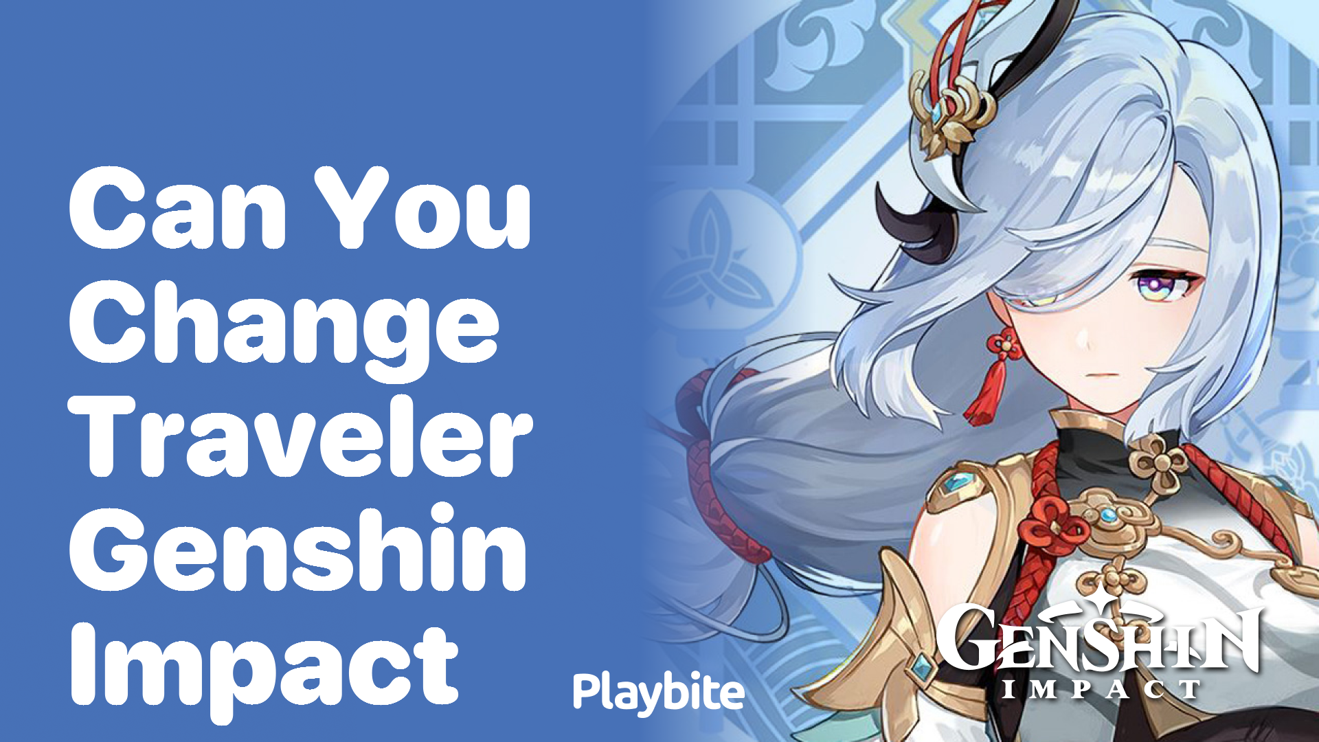 Can You Change the Traveler in Genshin Impact?