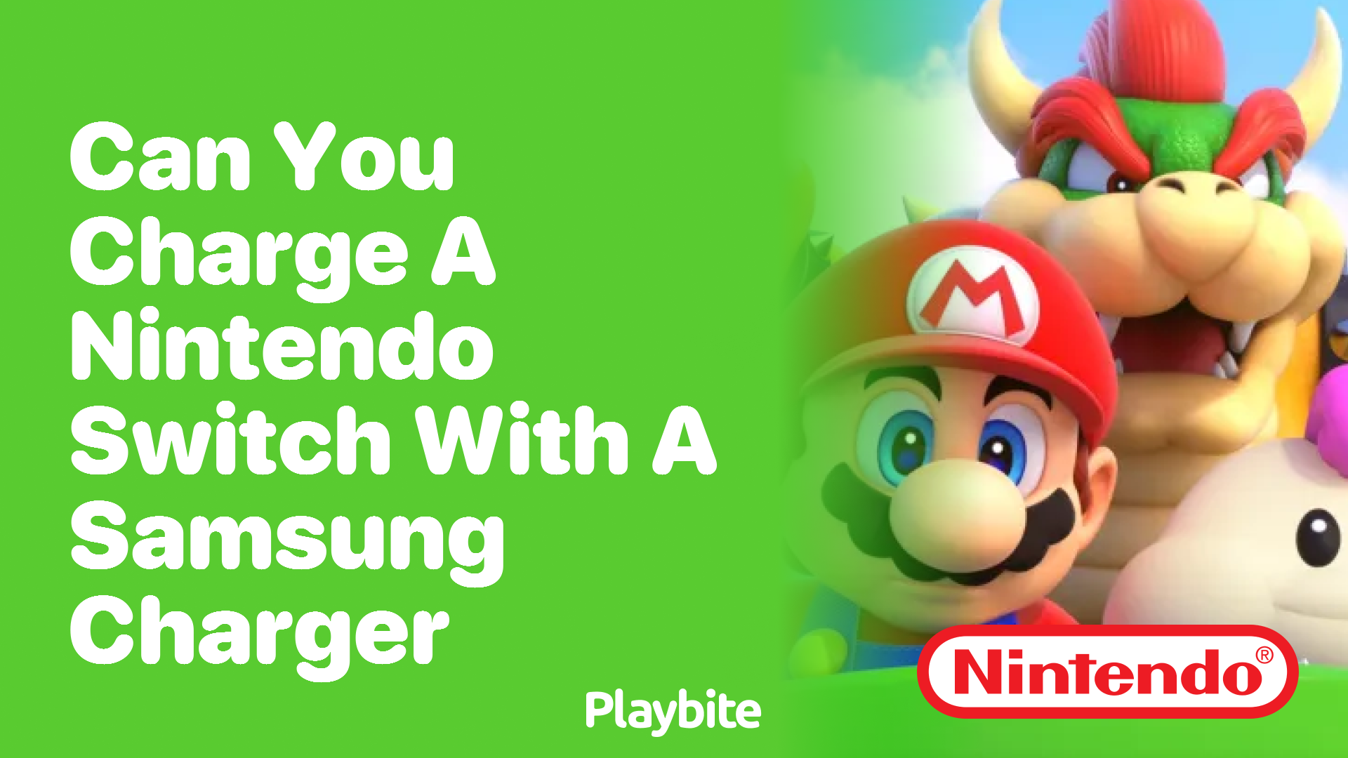 Can You Charge a Nintendo Switch with a Samsung Charger?