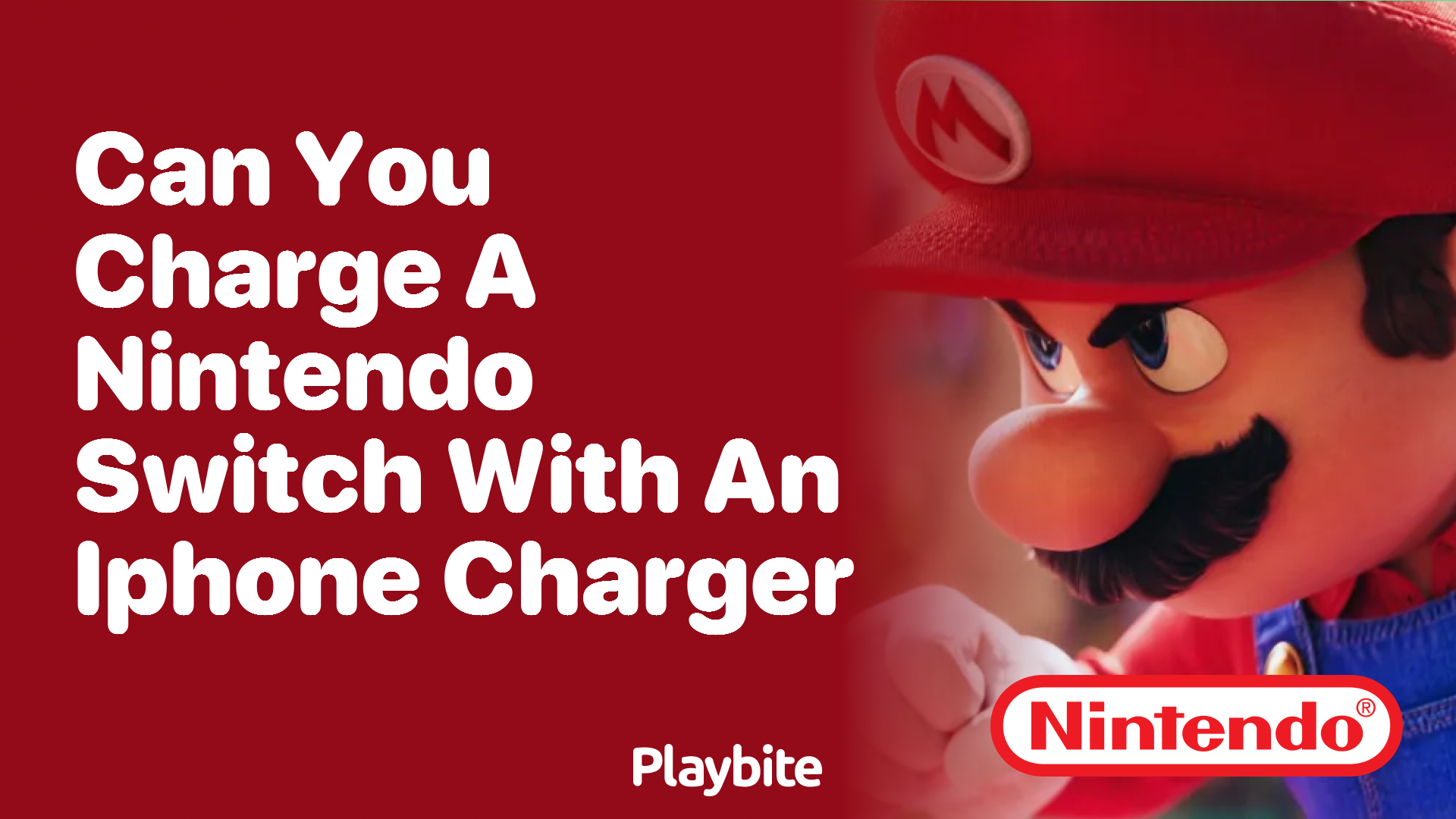 Can You Charge a Nintendo Switch with an iPhone Charger?