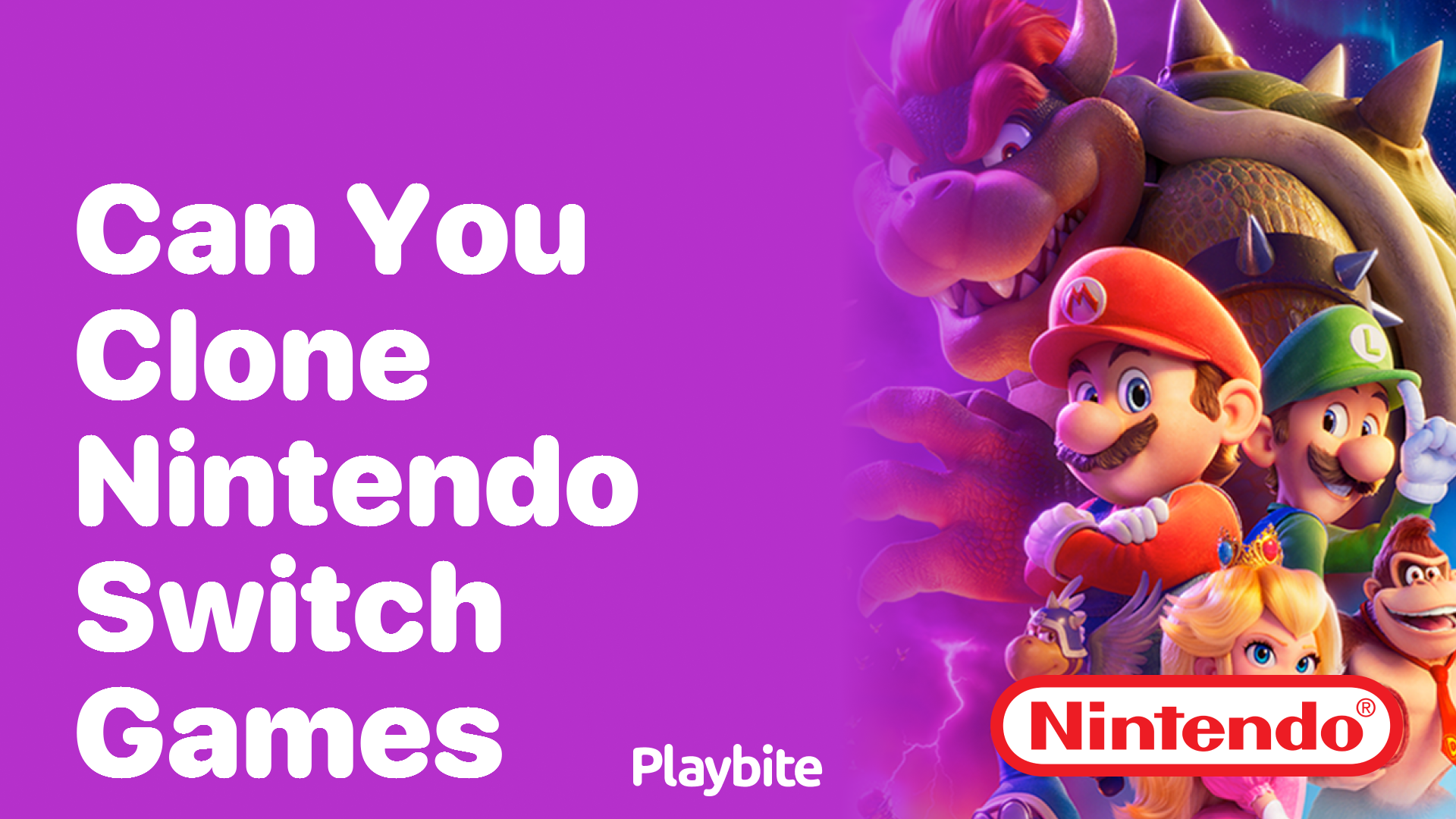 Can You Clone Nintendo Switch Games?