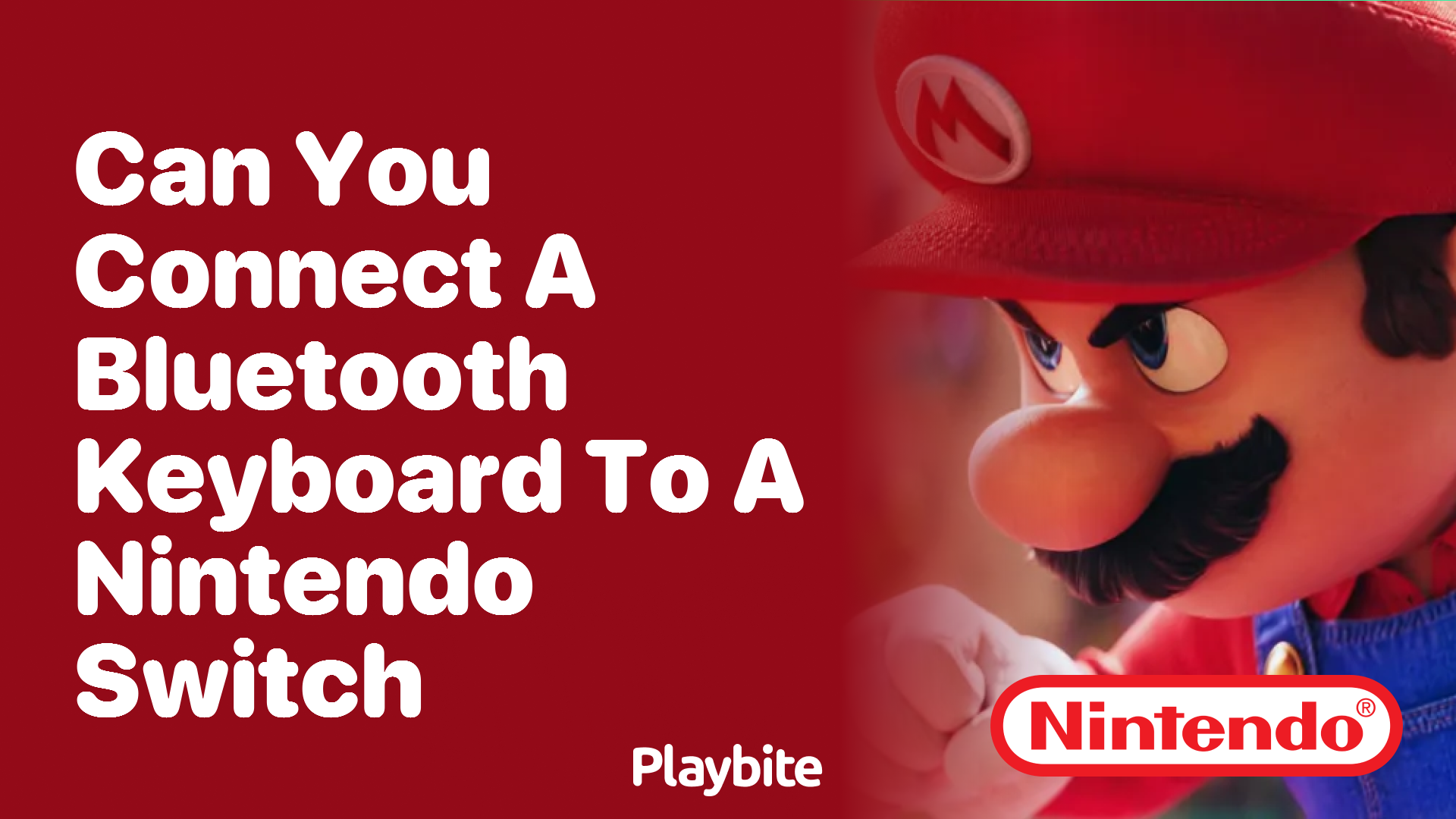 Can You Connect a Bluetooth Keyboard to a Nintendo Switch?