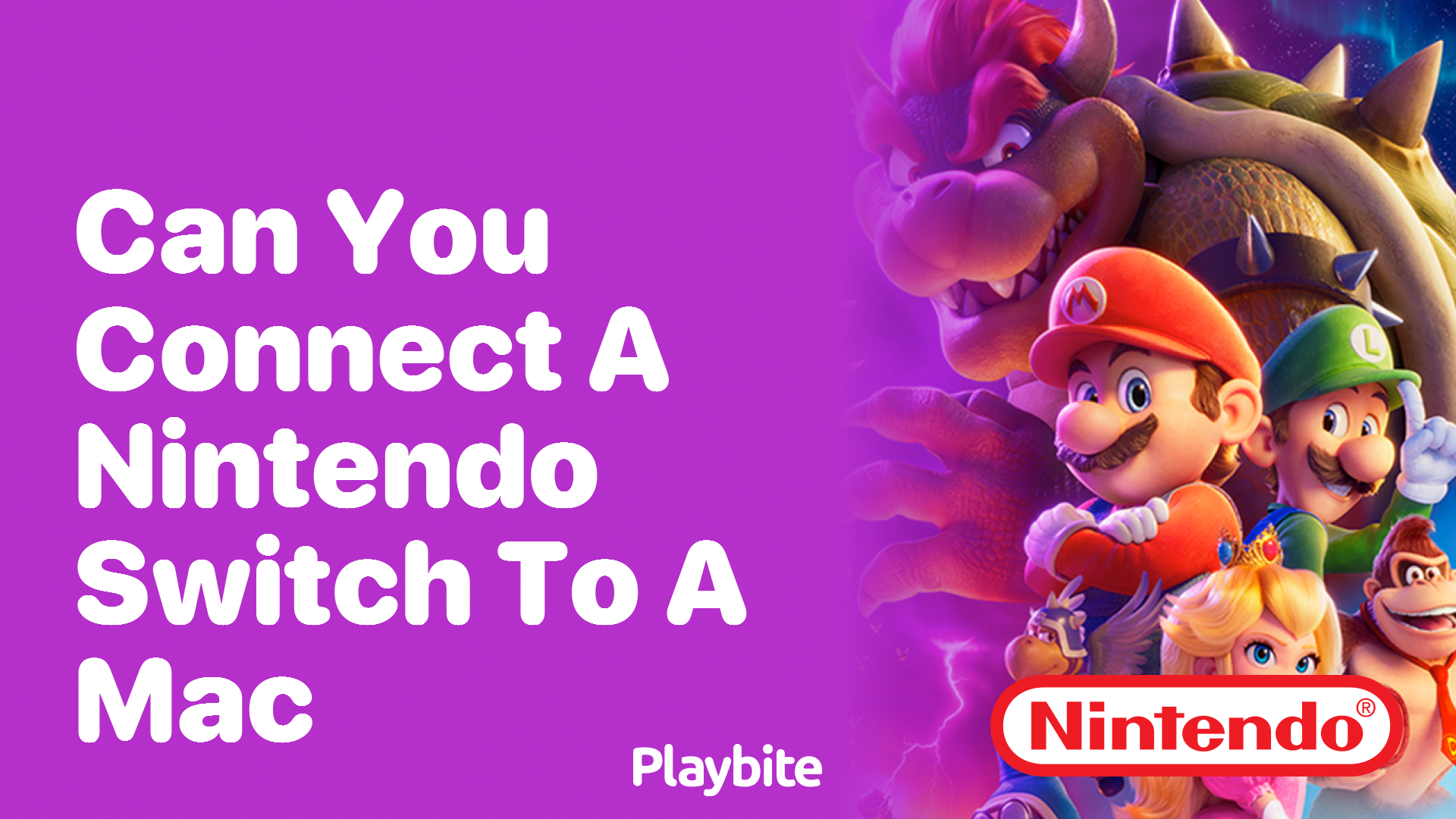 Can You Connect a Nintendo Switch to a Mac?