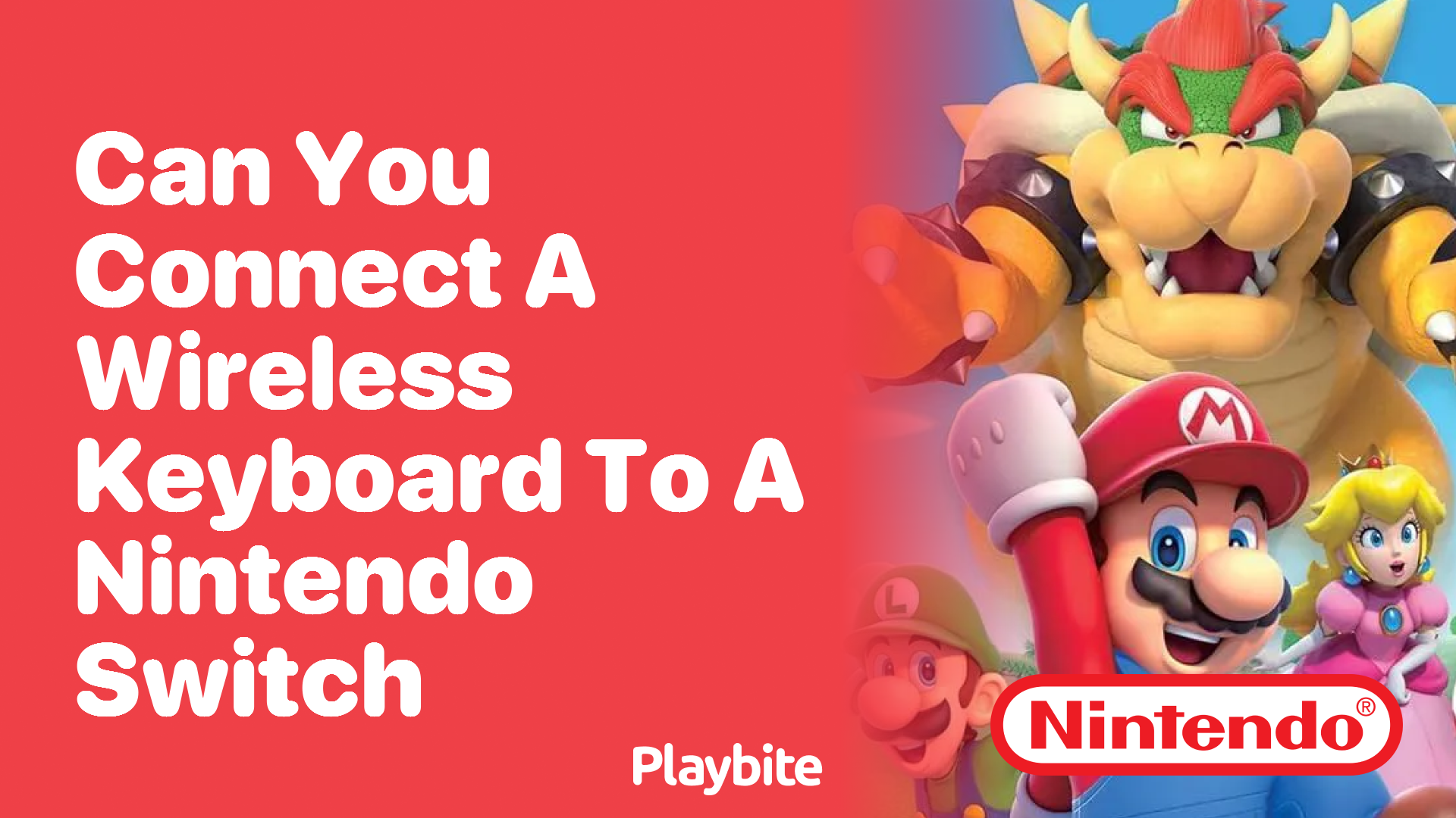 Can You Connect a Wireless Keyboard to a Nintendo Switch?
