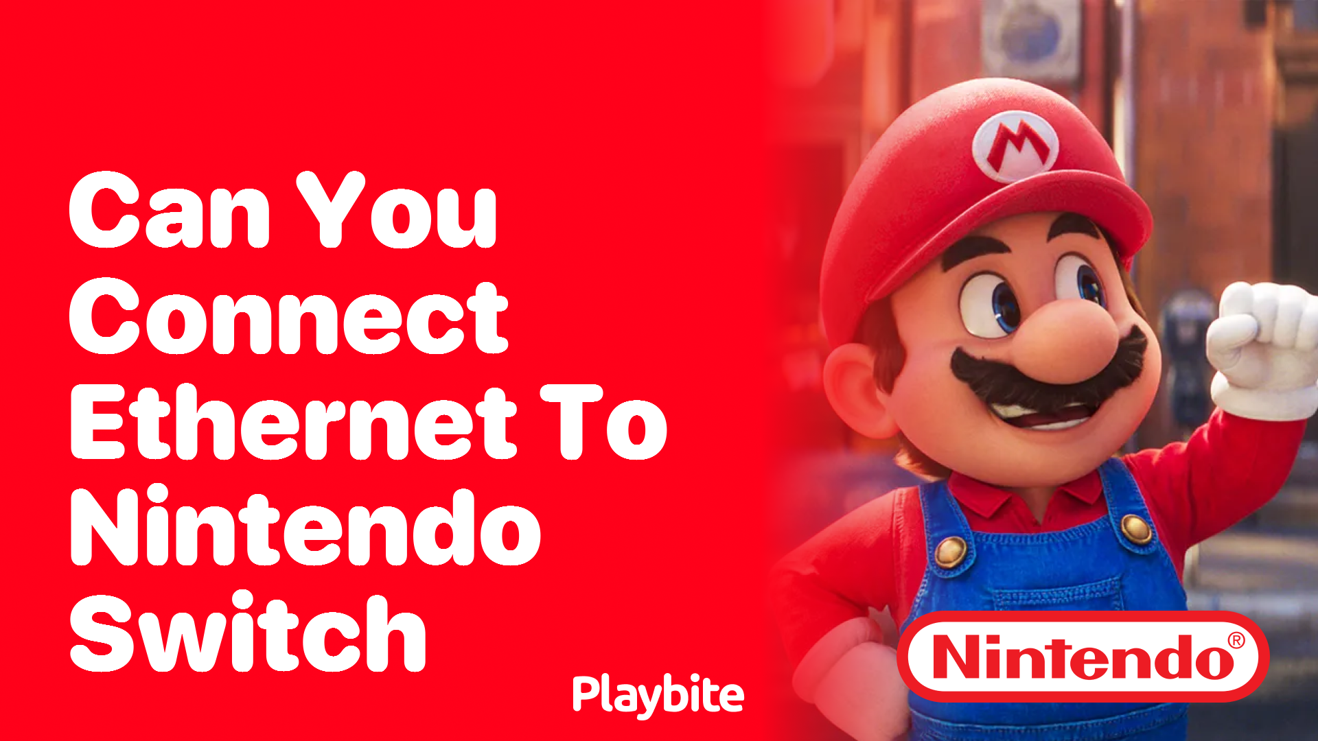 Can You Connect Ethernet to Nintendo Switch?