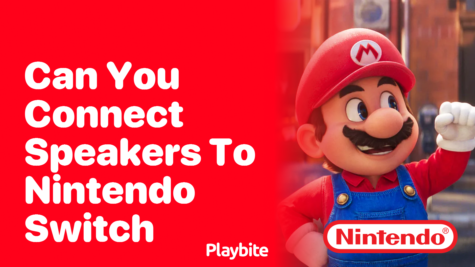 Can You Connect Speakers to Nintendo Switch?