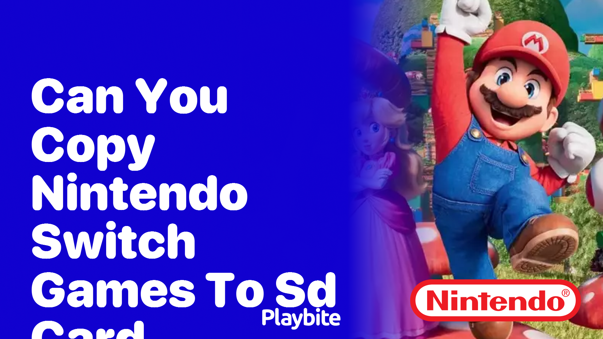 Can You Copy Nintendo Switch Games to an SD Card?