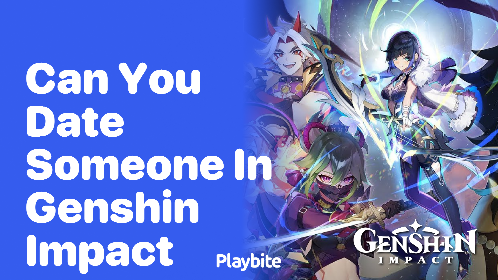 Can You Date Someone in Genshin Impact?
