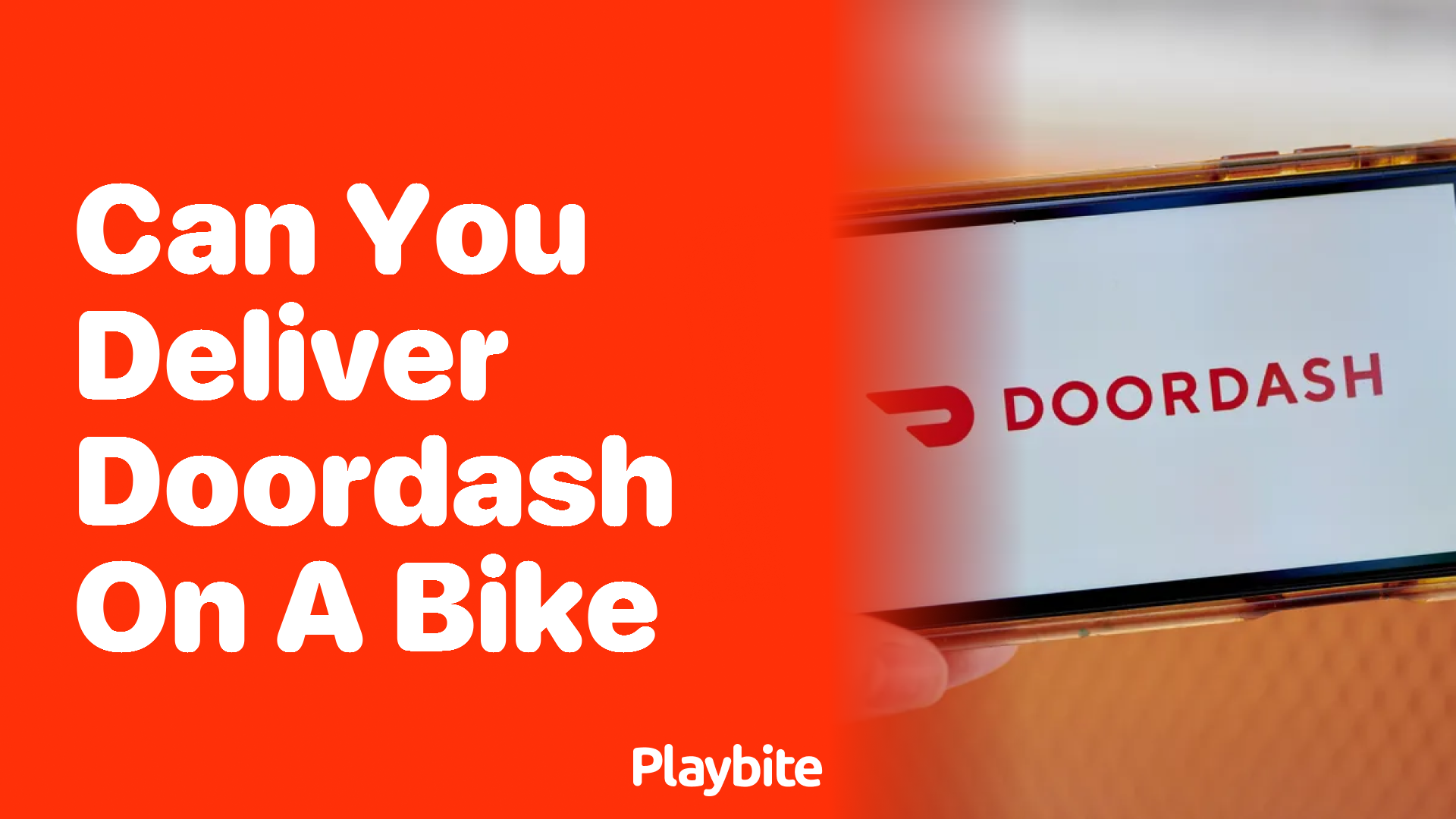 Can You Deliver DoorDash on a Bike? Find Out Here!