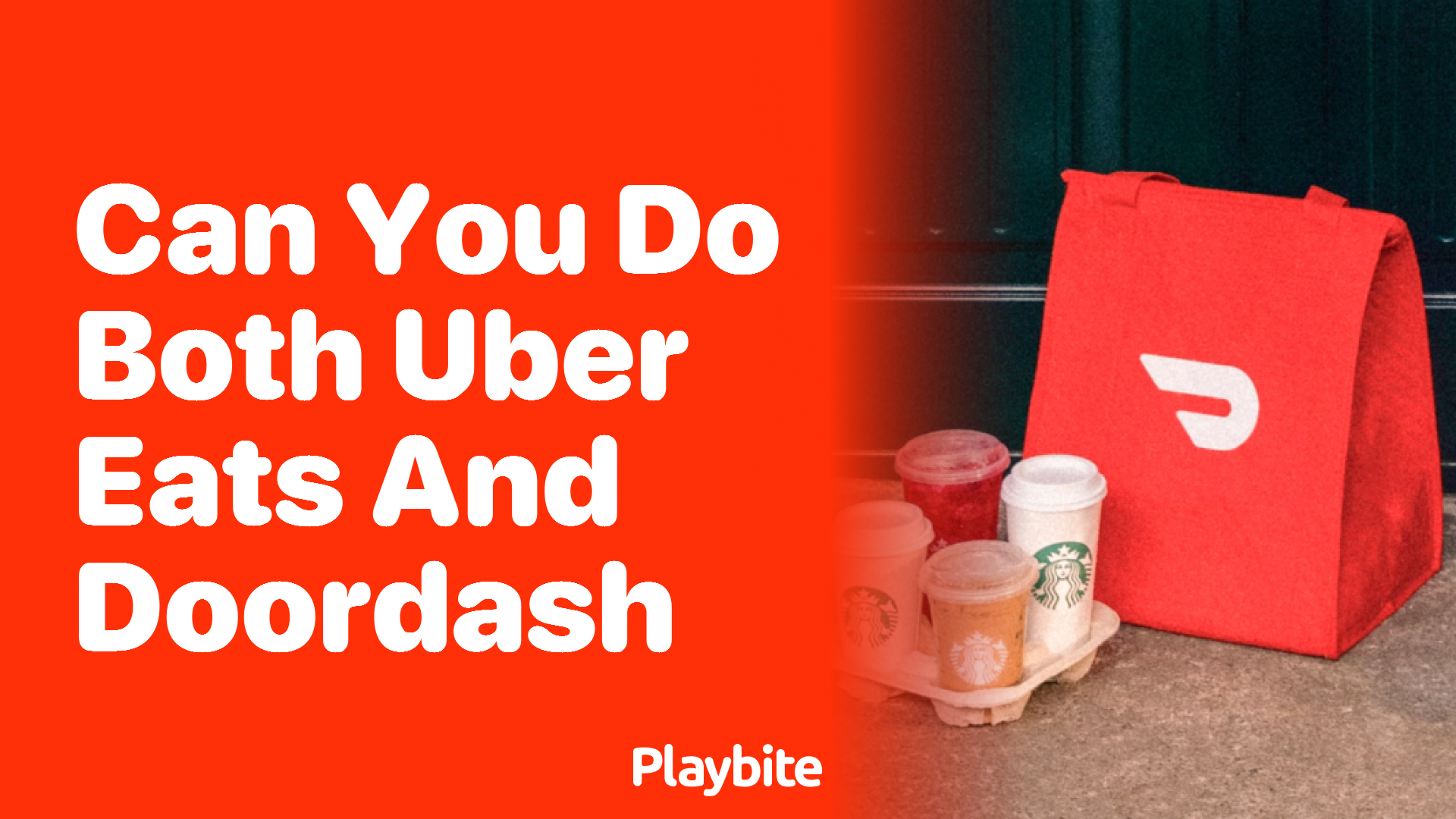 Can You Do Both Uber Eats and DoorDash?