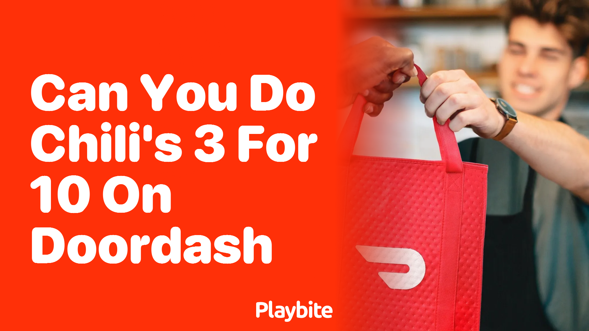 Can You Do Chili’s 3 for 10 on DoorDash?