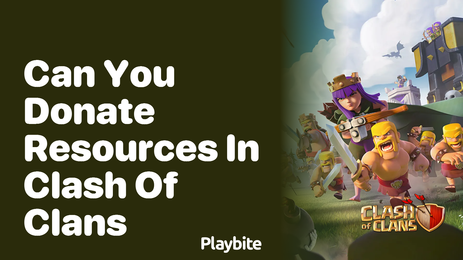 Can You Donate Resources in Clash of Clans?