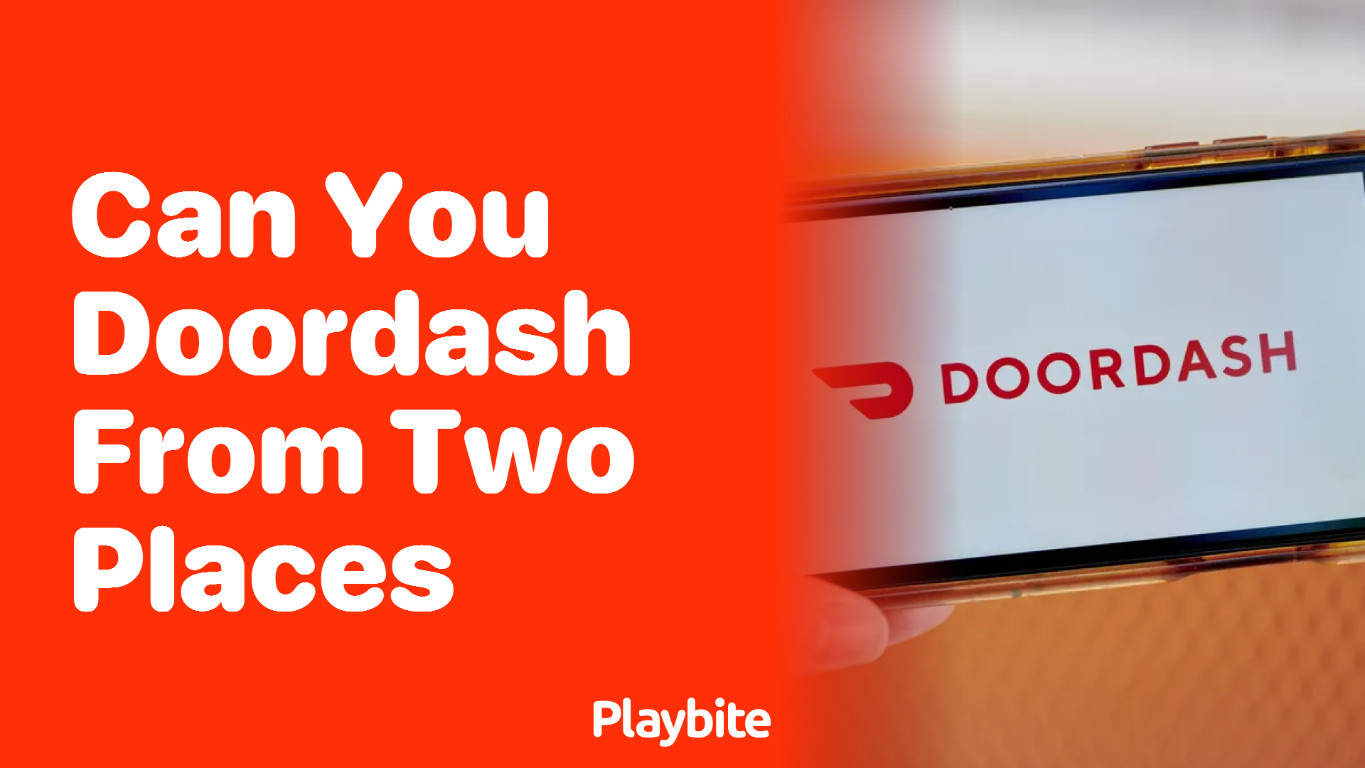 Can You DoorDash from Two Places at Once?