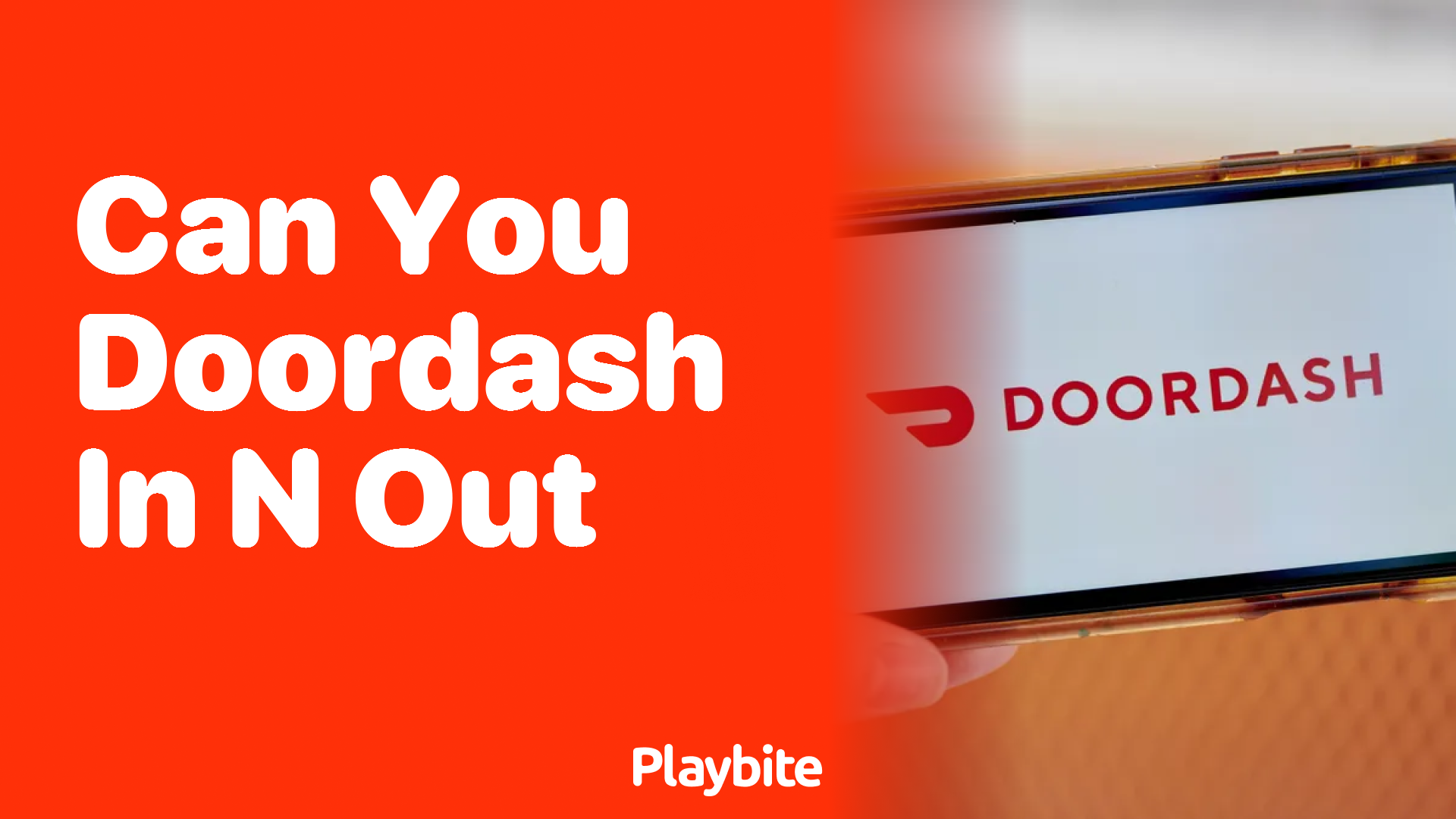 Can You Use DoorDash to Order In-N-Out?
