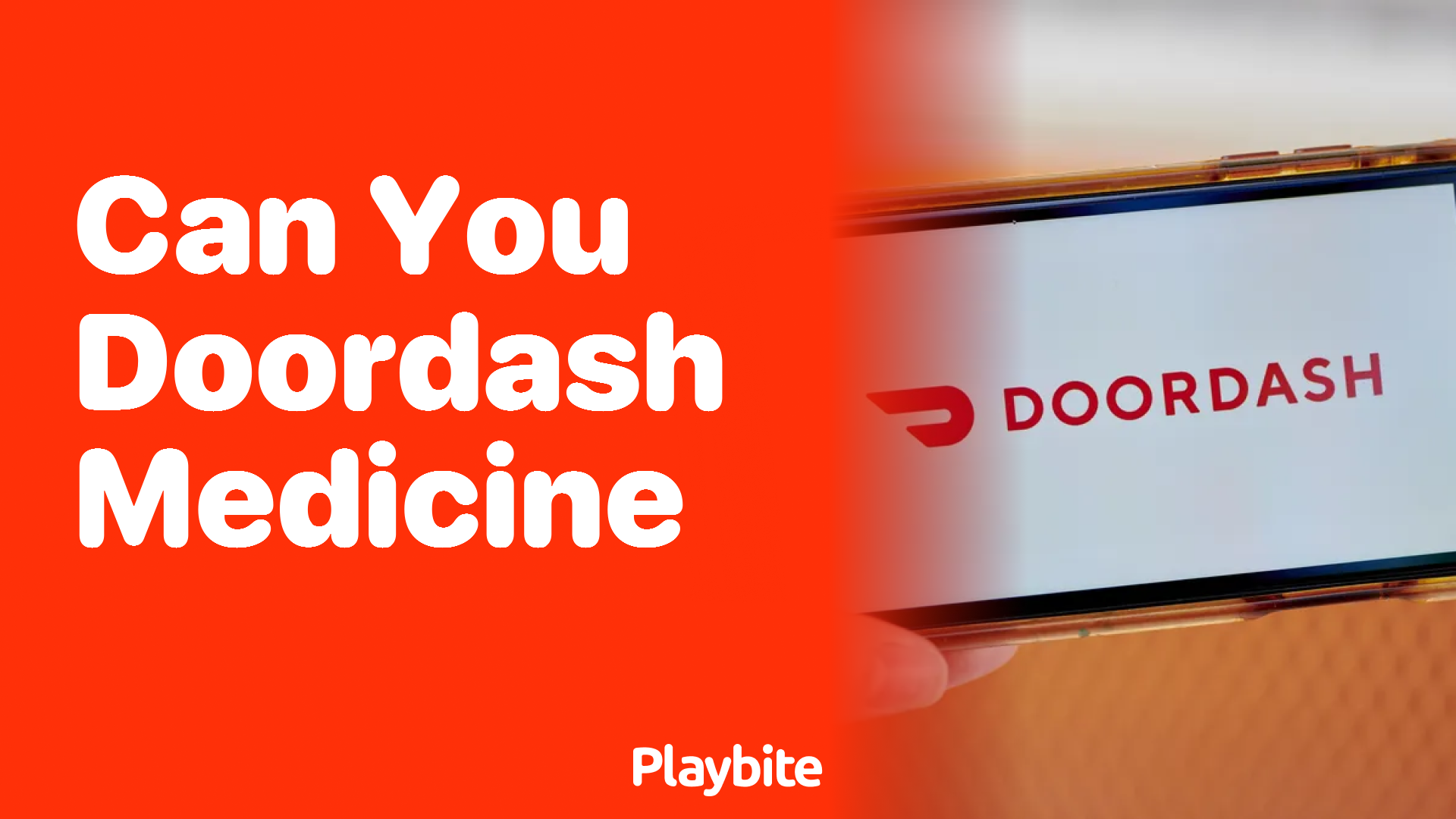 Can You Use DoorDash to Deliver Medicine?