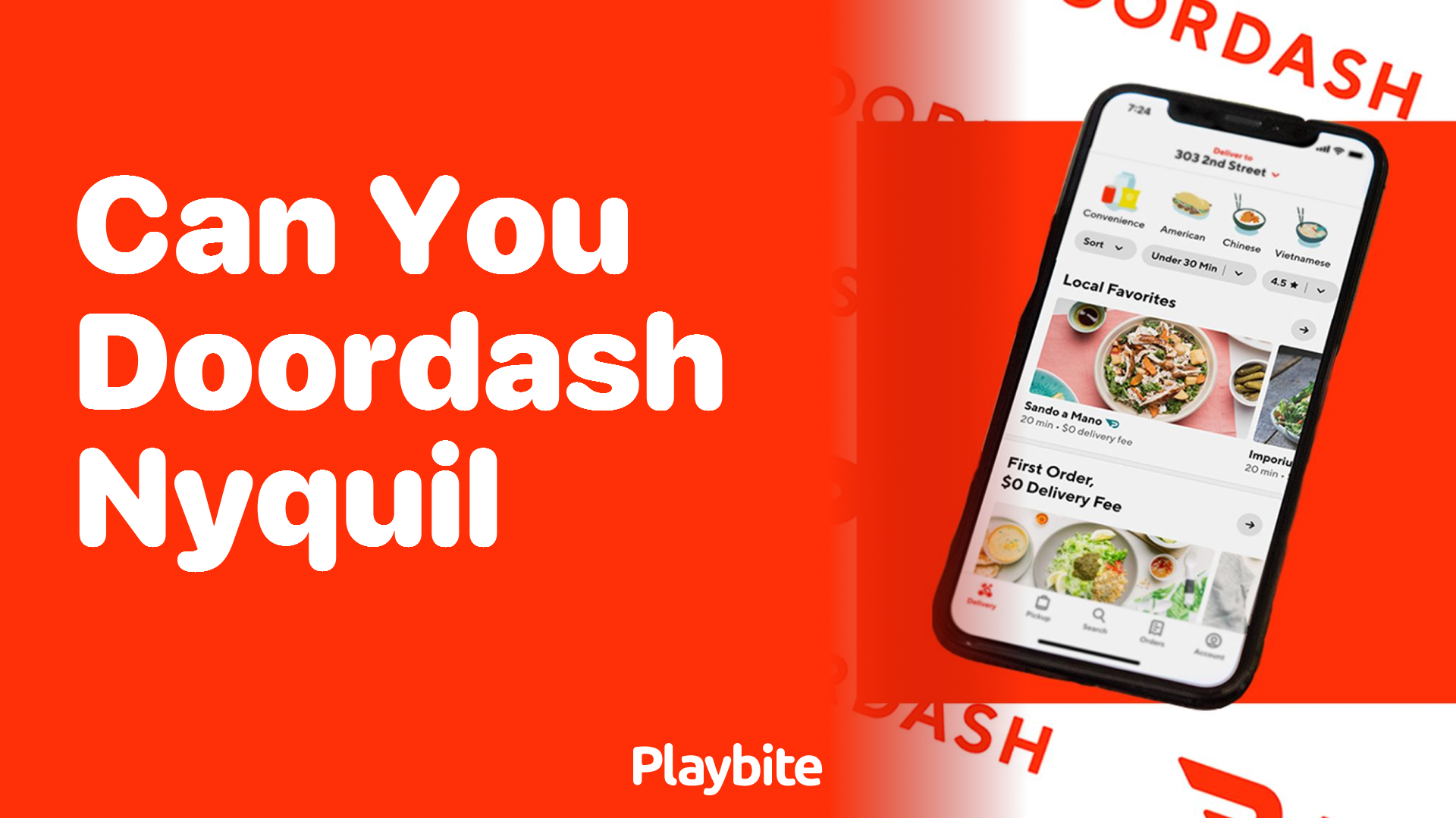 Can You Order Nyquil Through DoorDash?