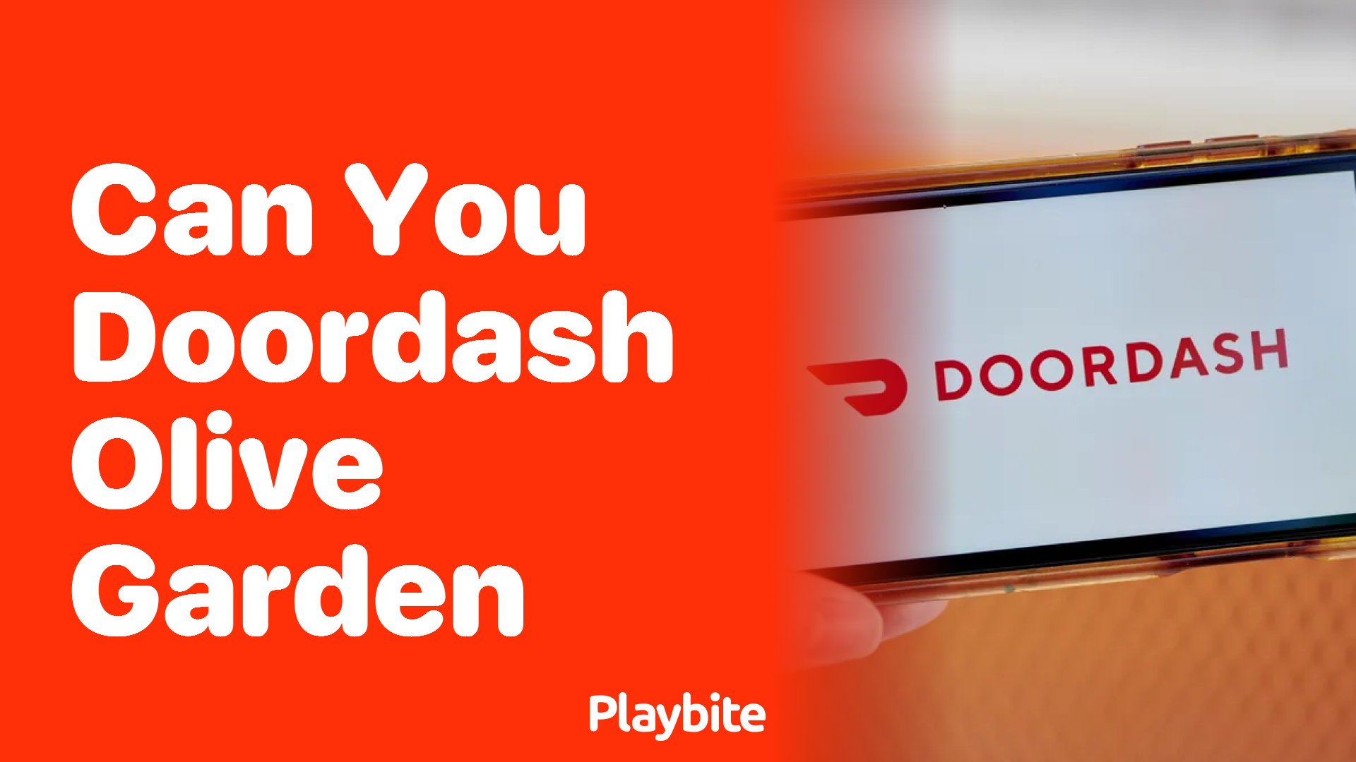 Can You DoorDash Olive Garden Orders?