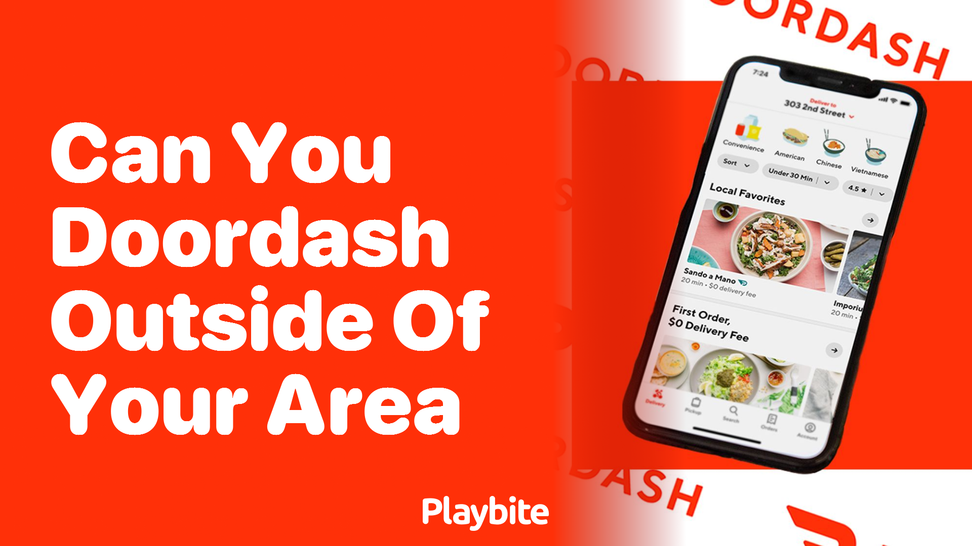 Can You Use DoorDash Outside of Your Area?