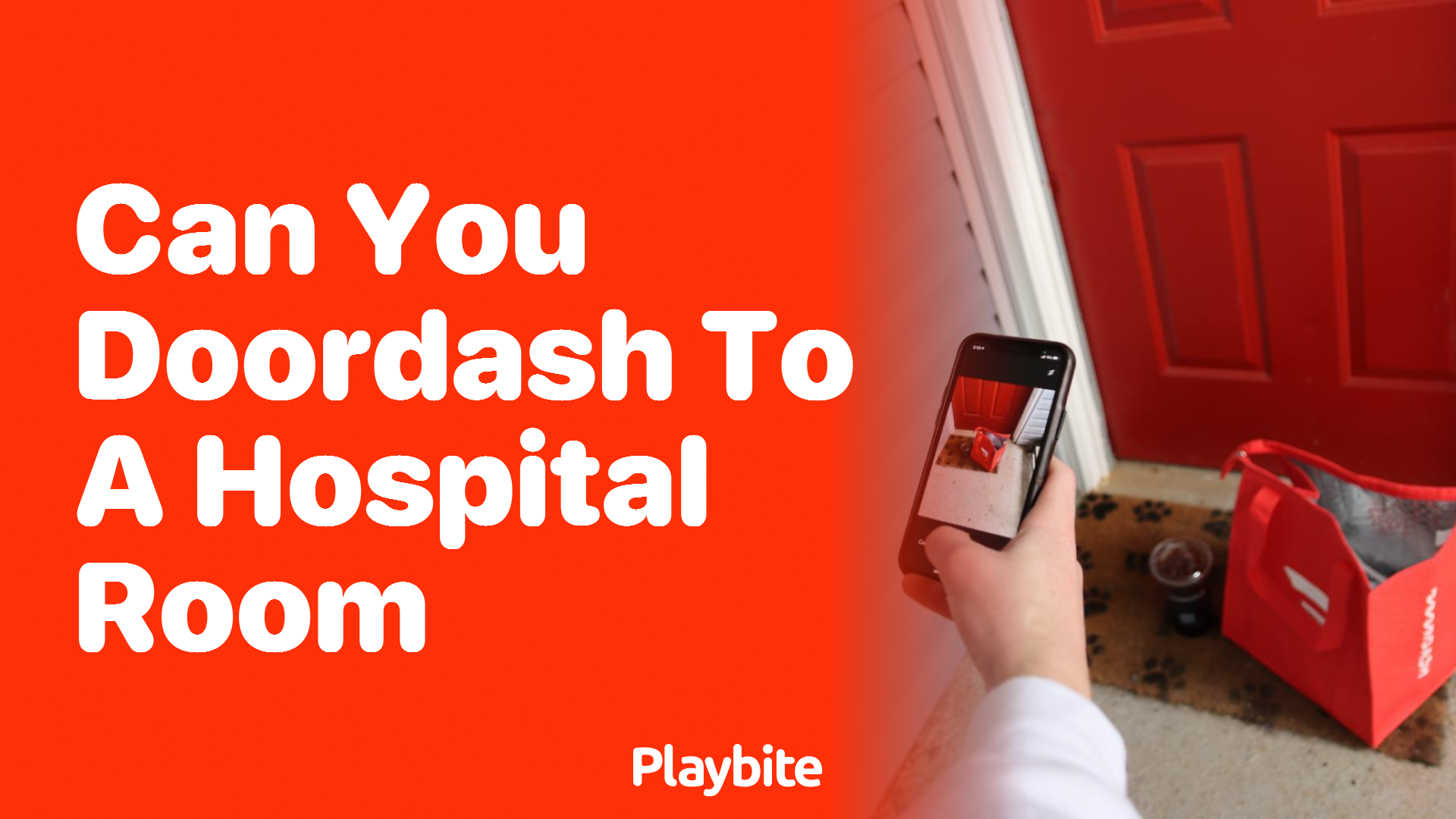Can You DoorDash to a Hospital Room?