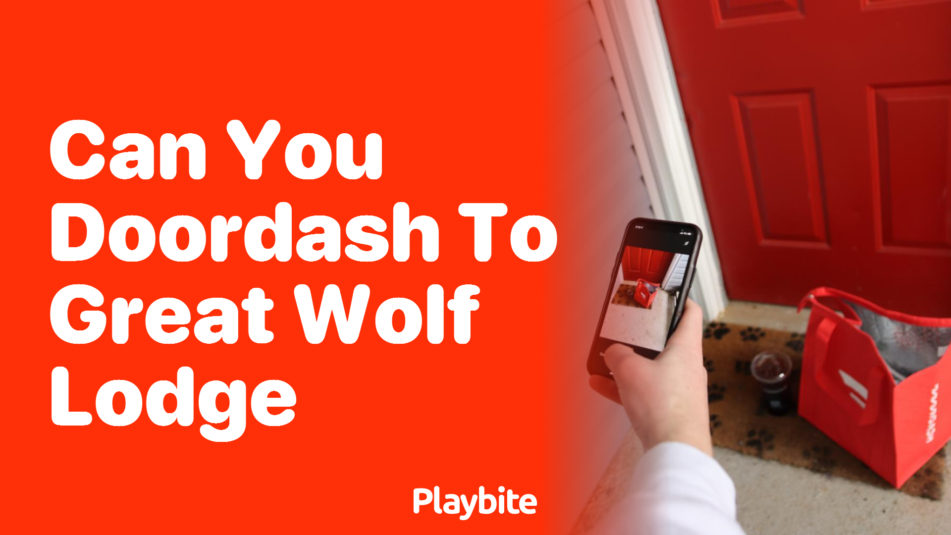Can You DoorDash to Great Wolf Lodge?