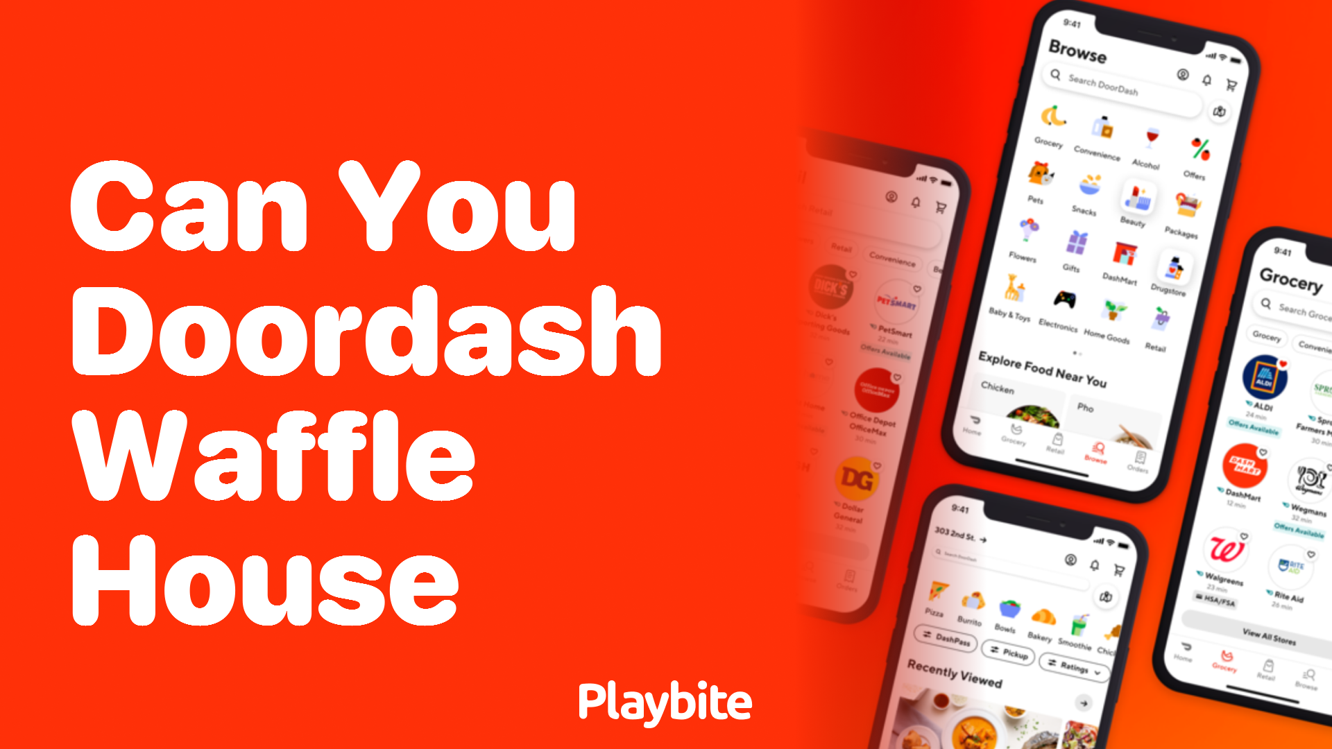 Can You DoorDash Waffle House?