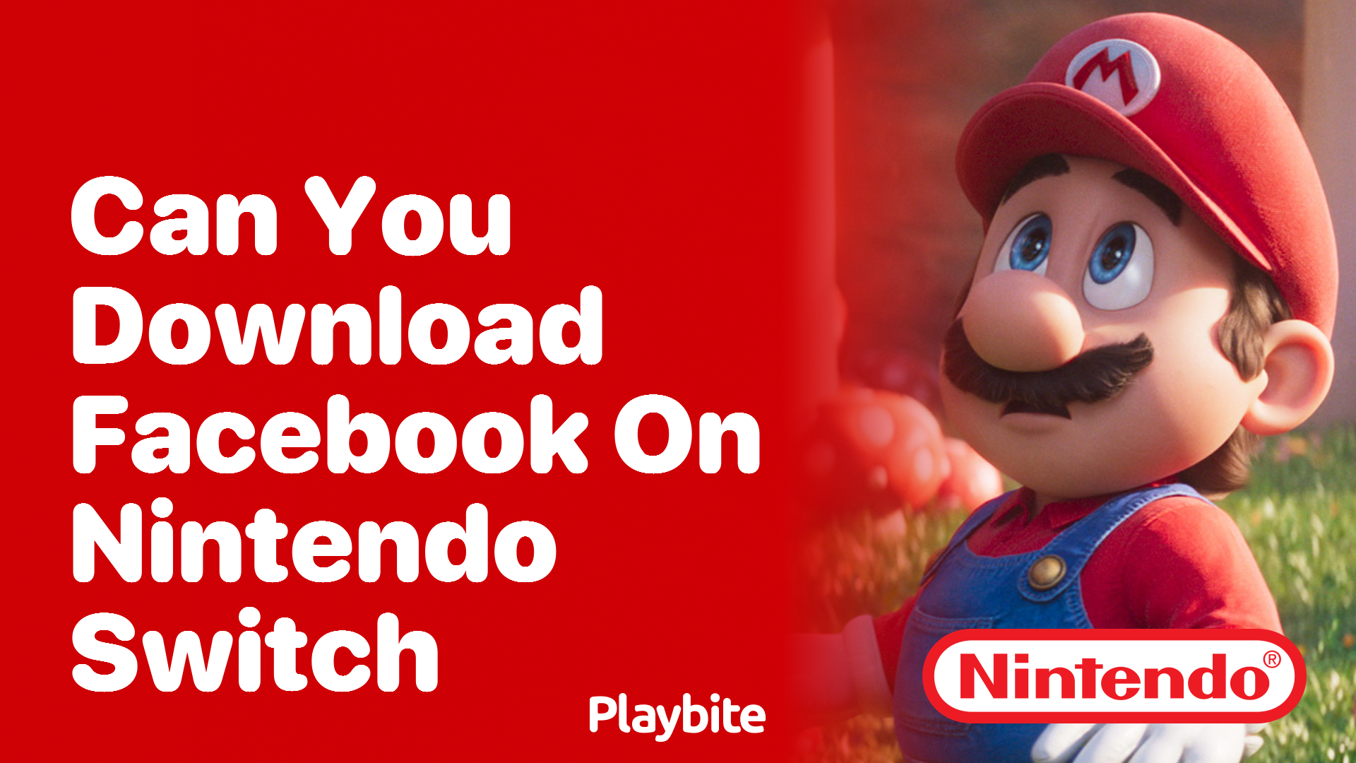 Can You Download Facebook on Nintendo Switch?