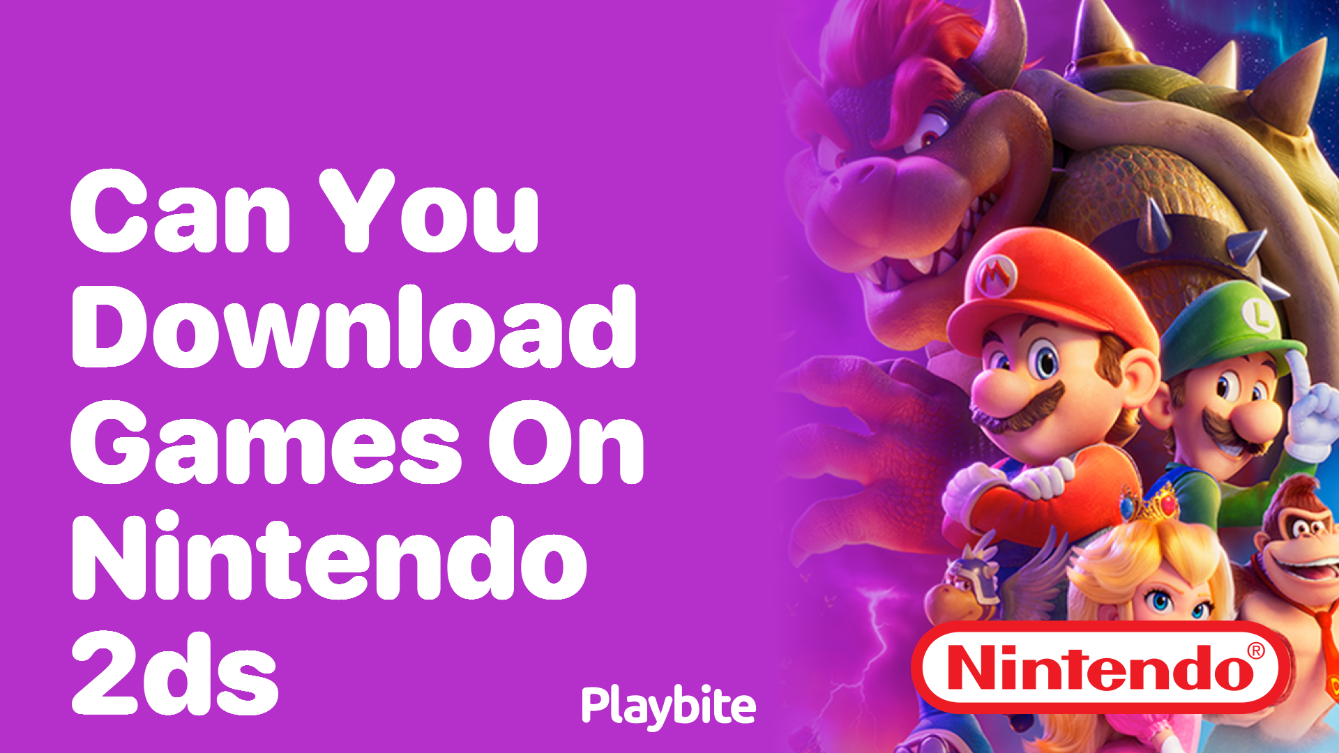 Can You Download Games on Nintendo 2DS?
