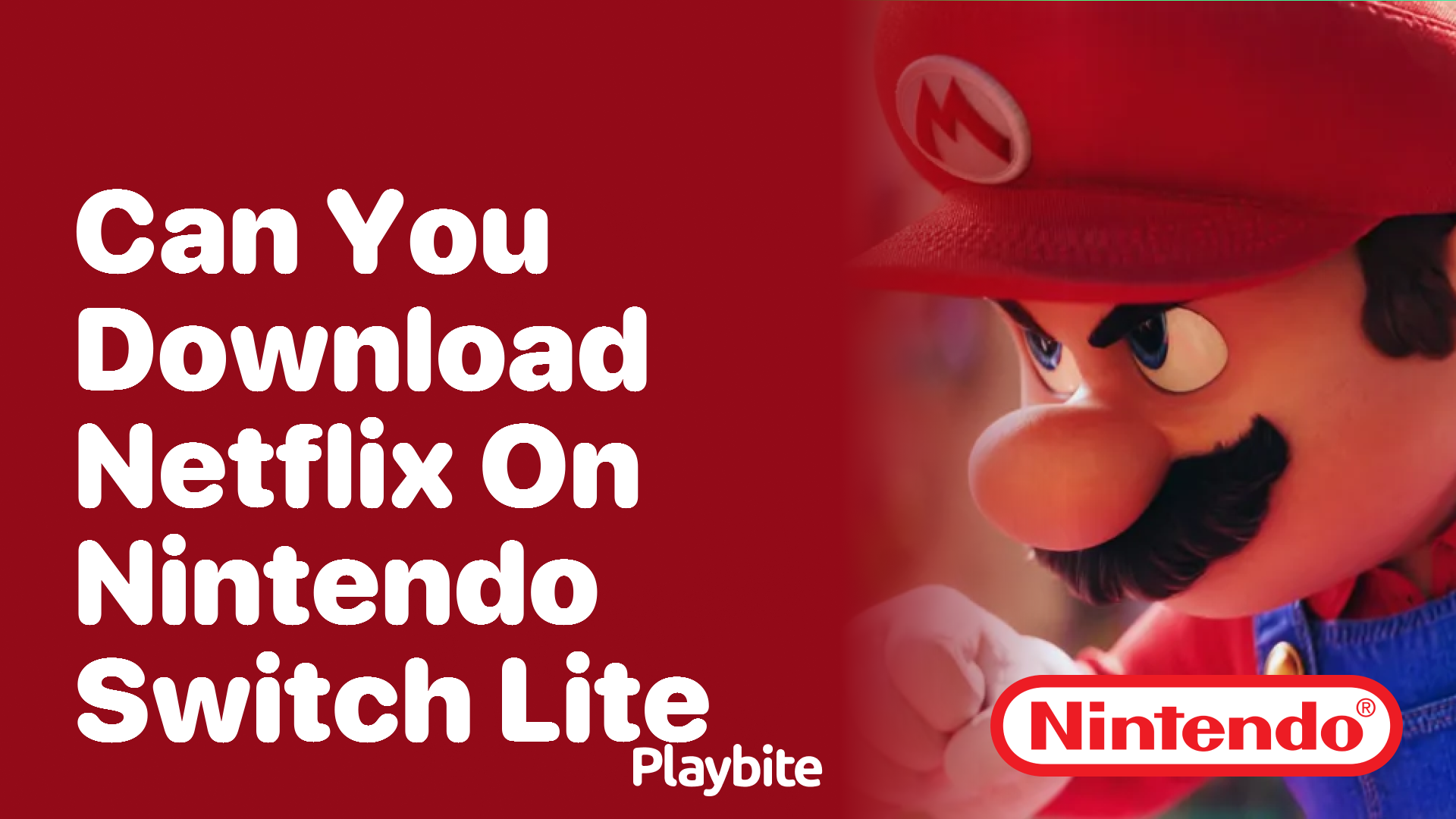 Can You Download Netflix on Nintendo Switch Lite?