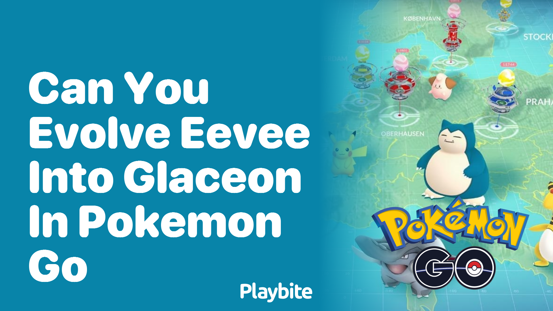 Can You Evolve Eevee into Glaceon in Pokemon GO?