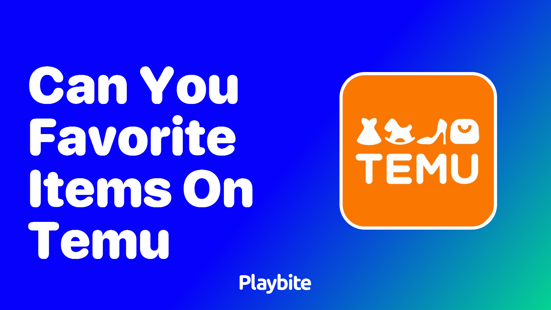 Can You Favorite Items on Temu?