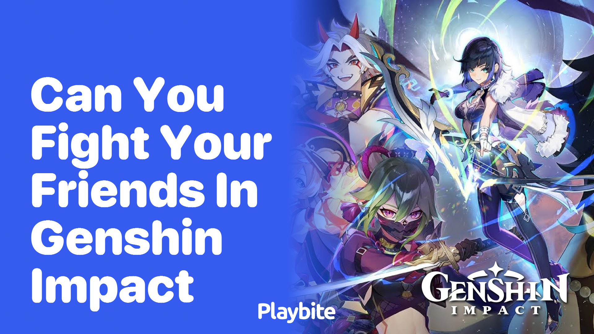 Can You Fight Your Friends in Genshin Impact?