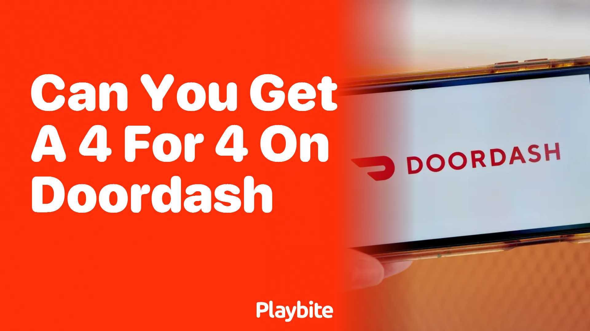 Can You Get a 4 for 4 on DoorDash? Let’s Find Out!