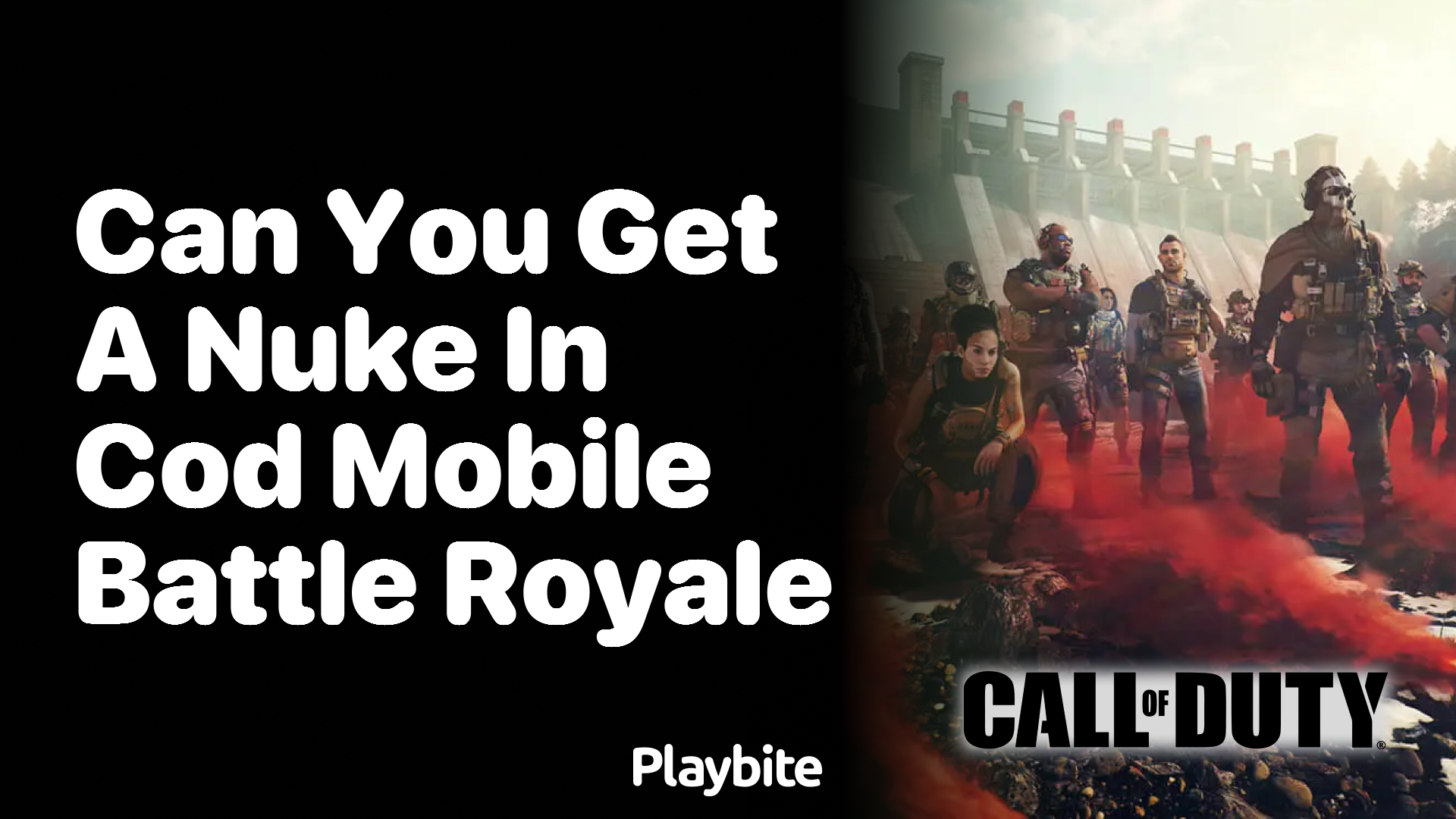 Can You Get a Nuke in COD Mobile Battle Royale?