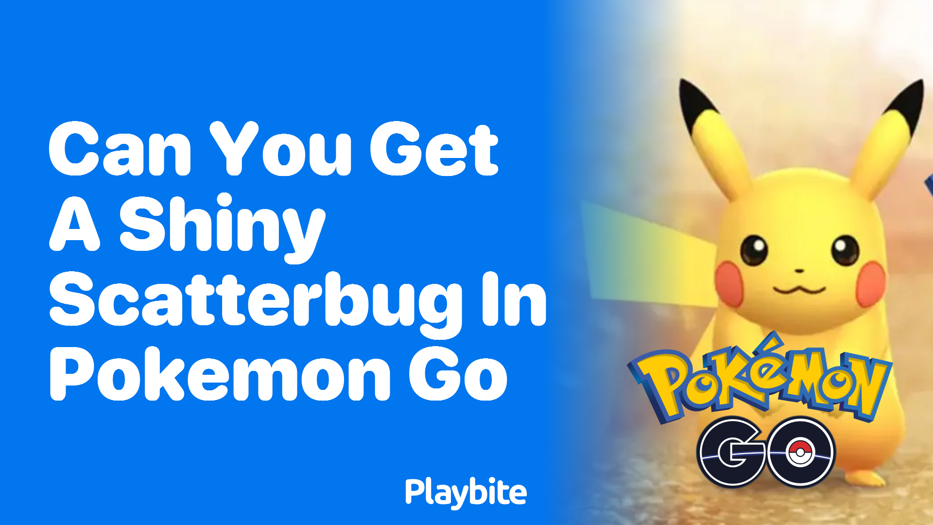 Can You Get a Shiny Scatterbug in Pokemon Go?