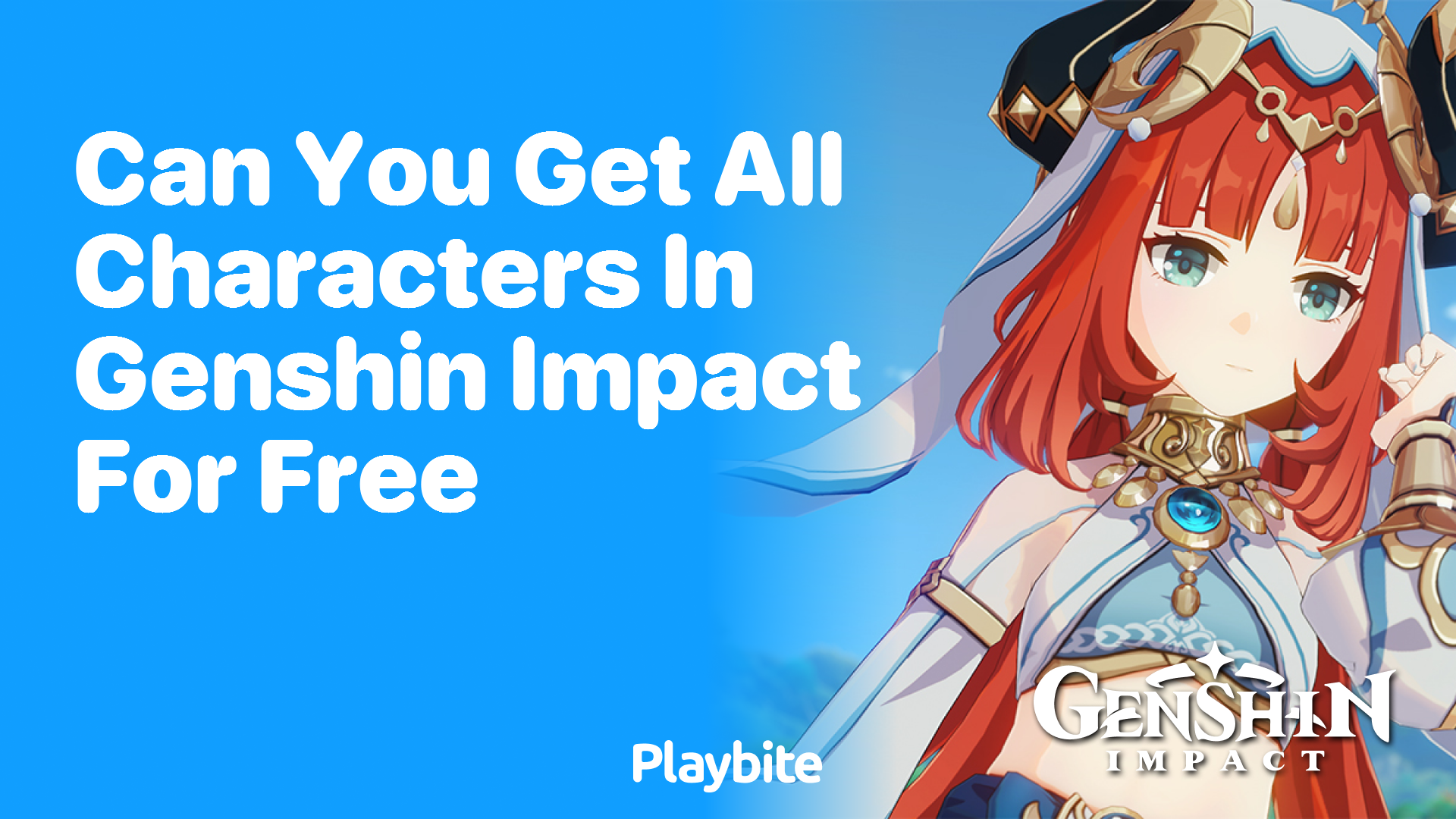 Can You Get All Characters in Genshin Impact for Free?