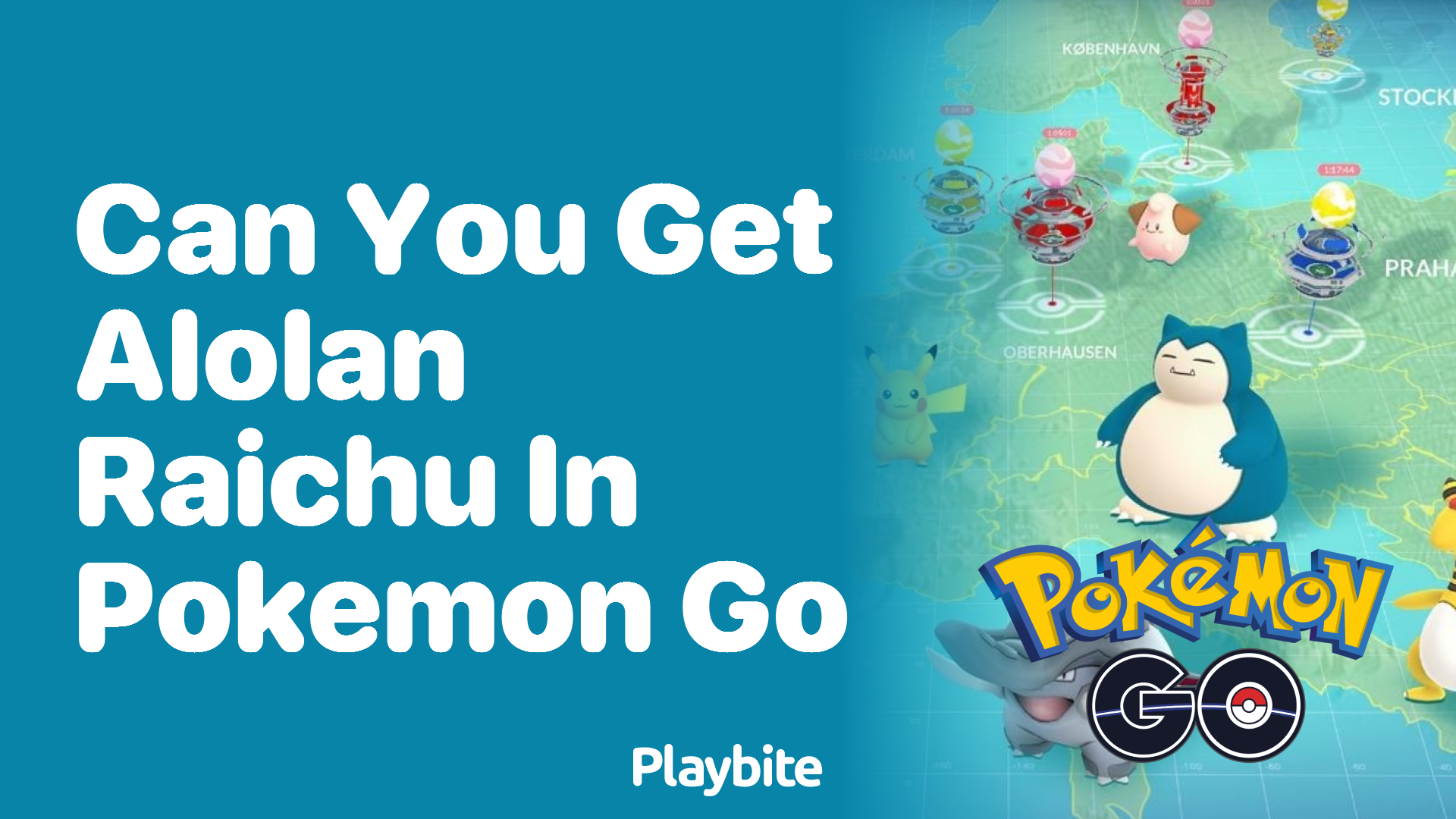 Can You Get Alolan Raichu in Pokémon GO?