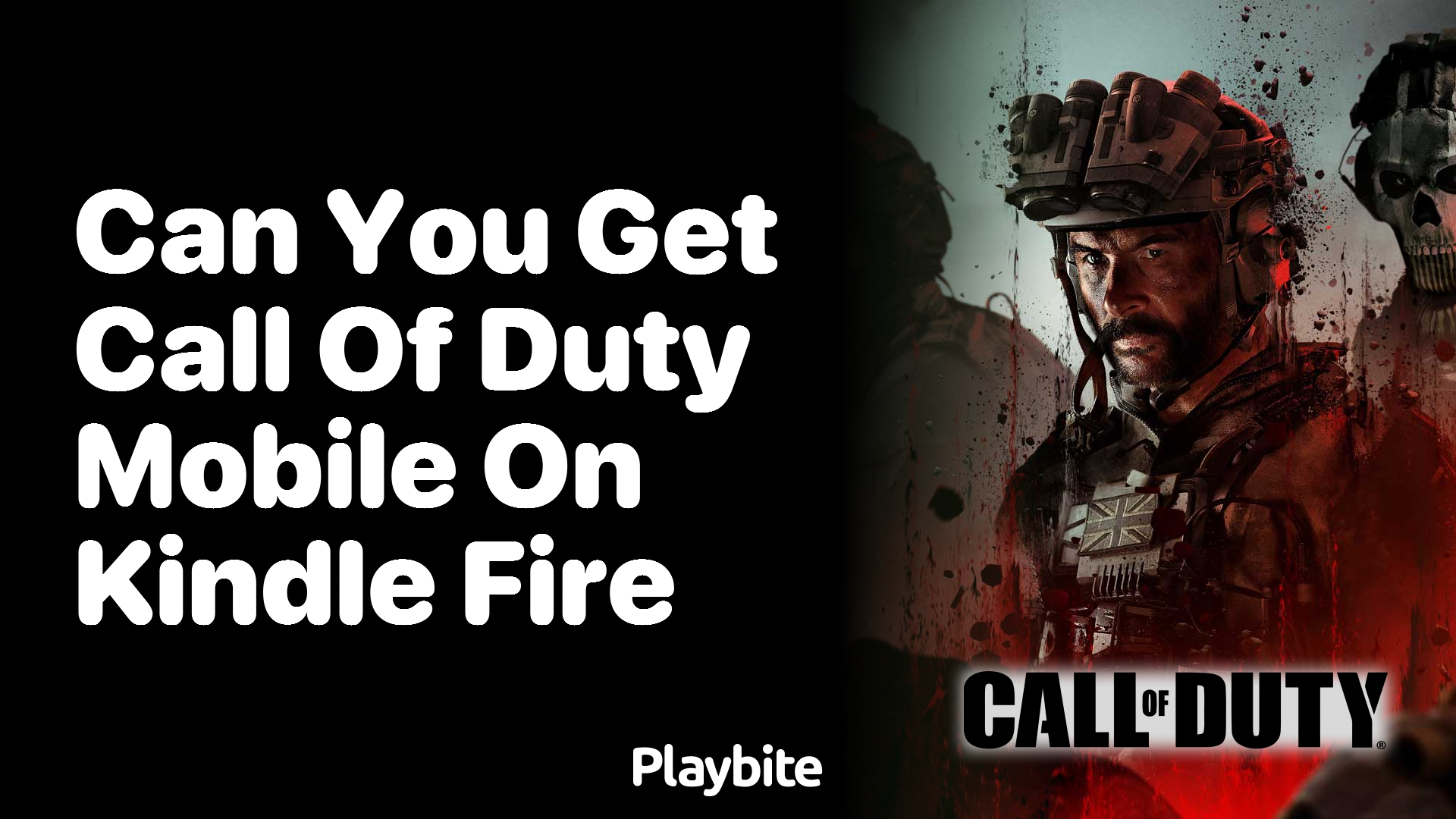 Can You Get Call of Duty Mobile on Kindle Fire?
