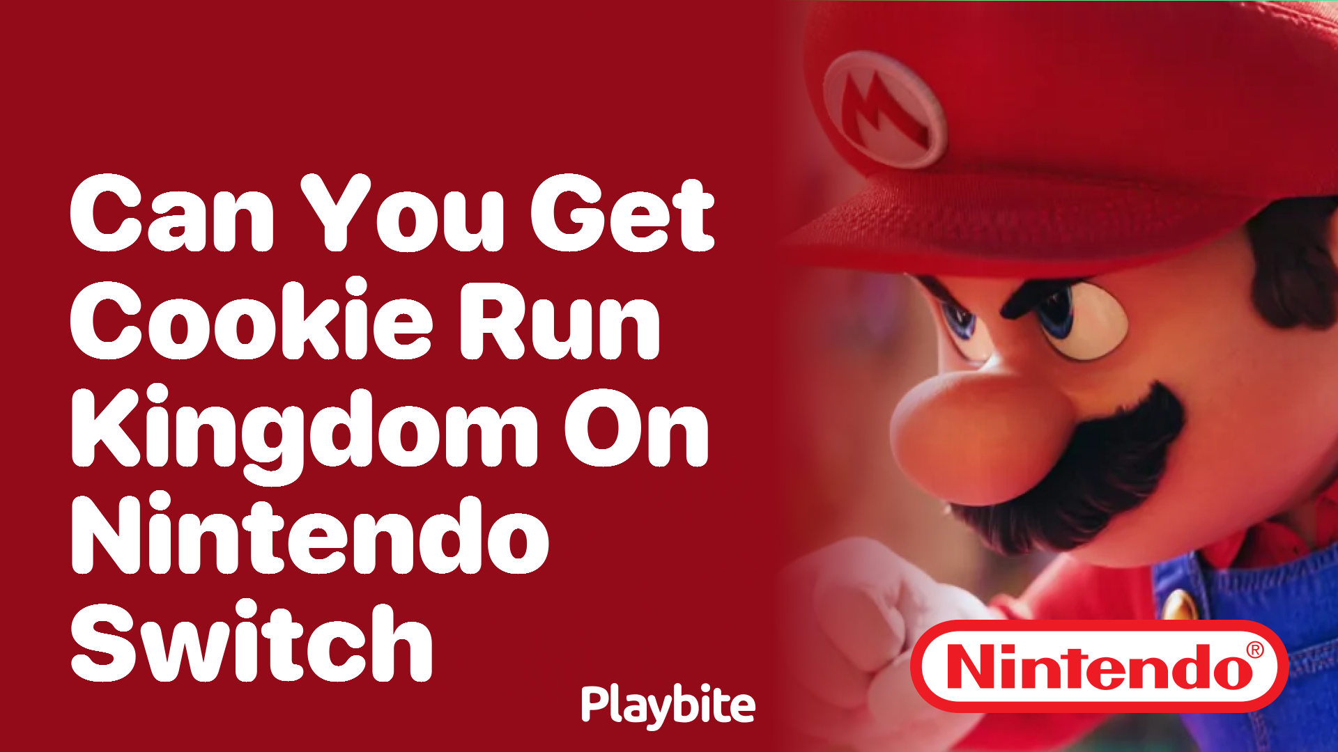 Can You Get Cookie Run: Kingdom on Nintendo Switch?