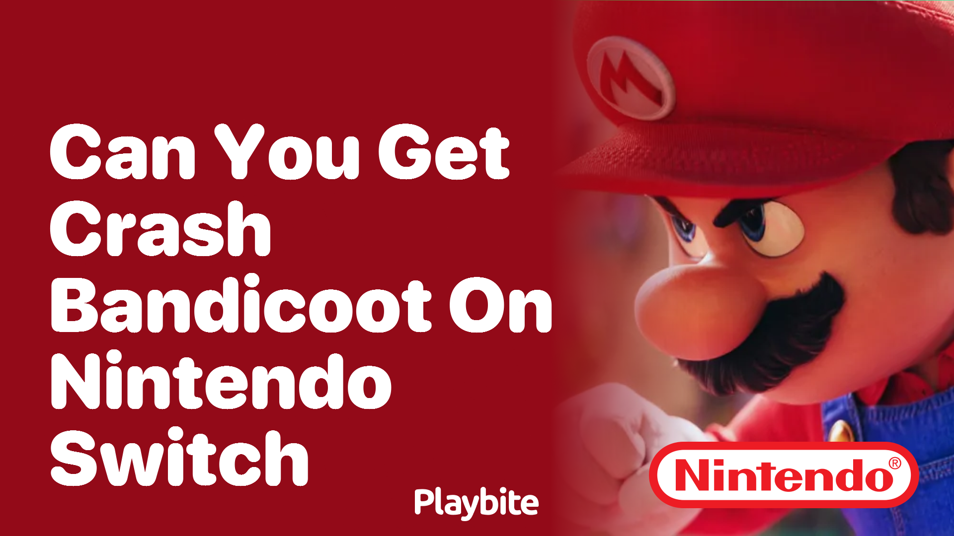 Can You Get Crash Bandicoot on Nintendo Switch?