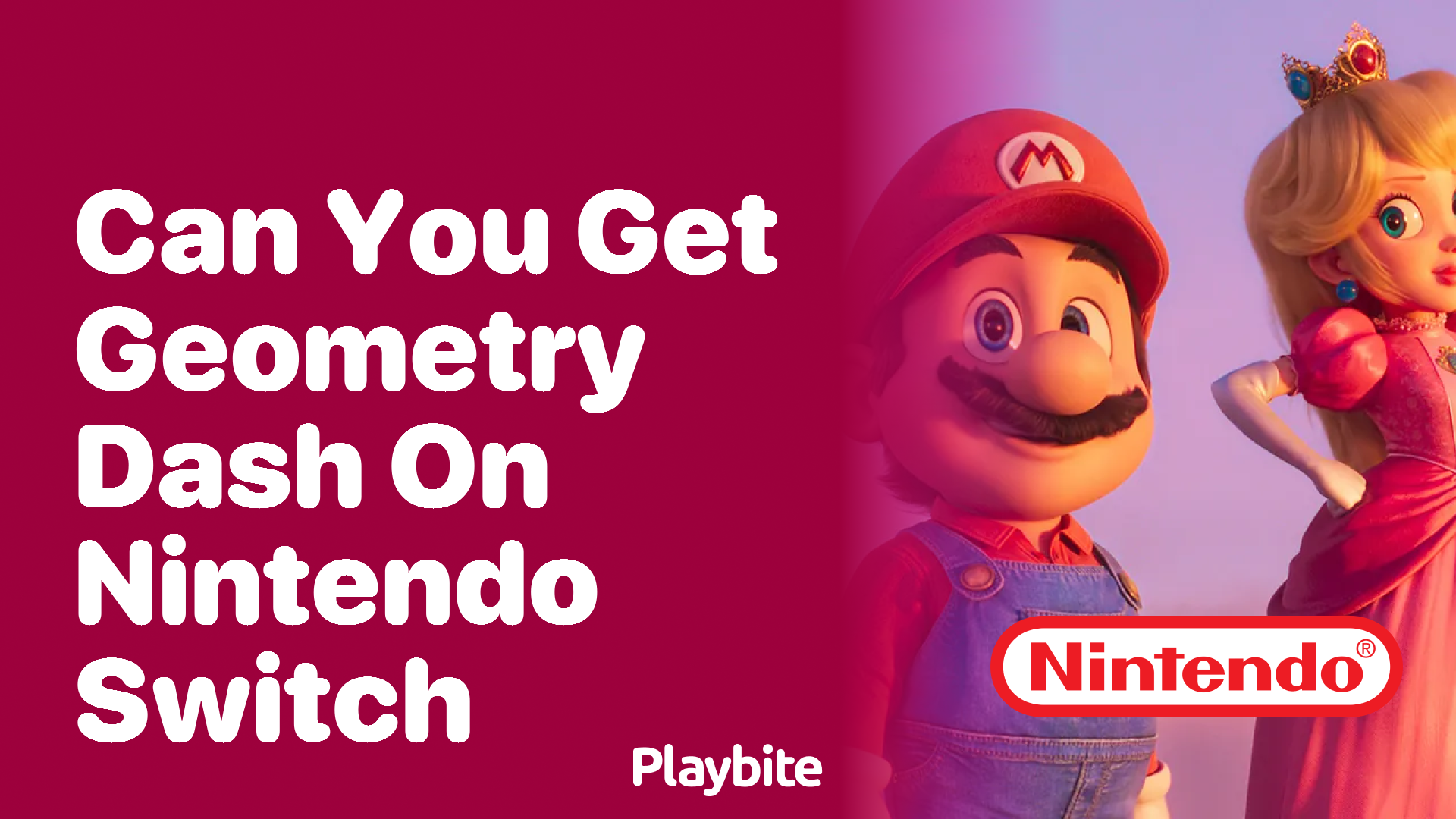 Can You Get Geometry Dash on Nintendo Switch?