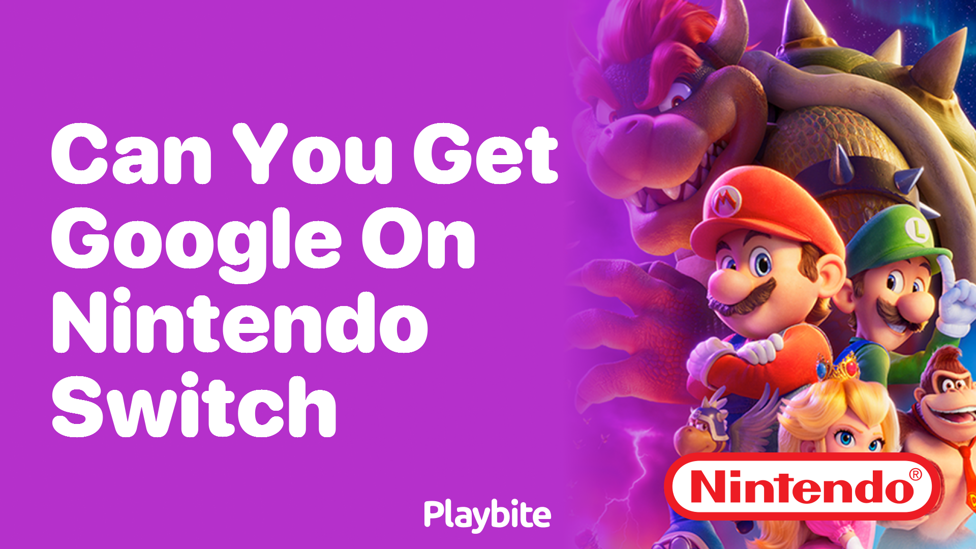 Can You Get Google on Nintendo Switch?