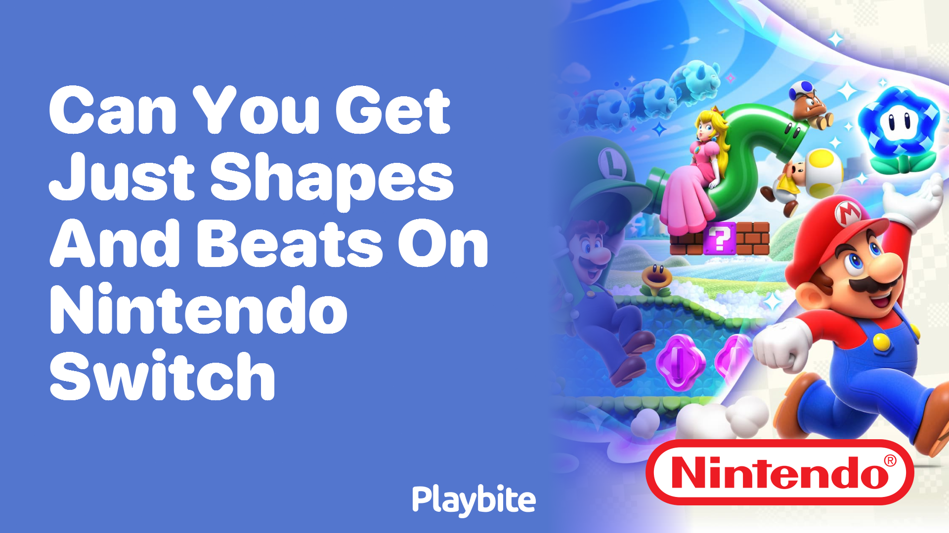 Can You Get Just Shapes and Beats on Nintendo Switch?
