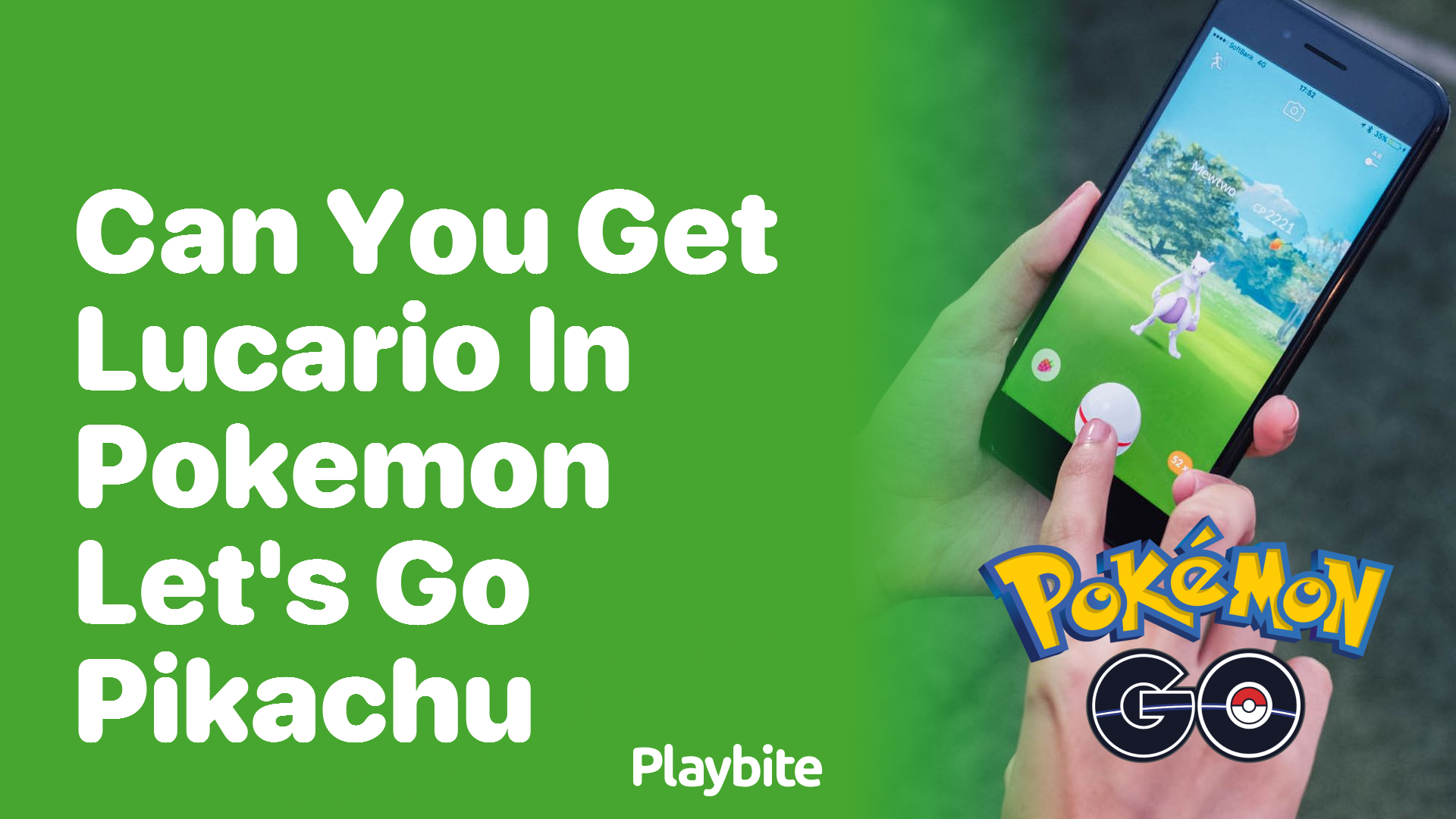 Can You Get Lucario in Pokemon Let’s Go Pikachu?