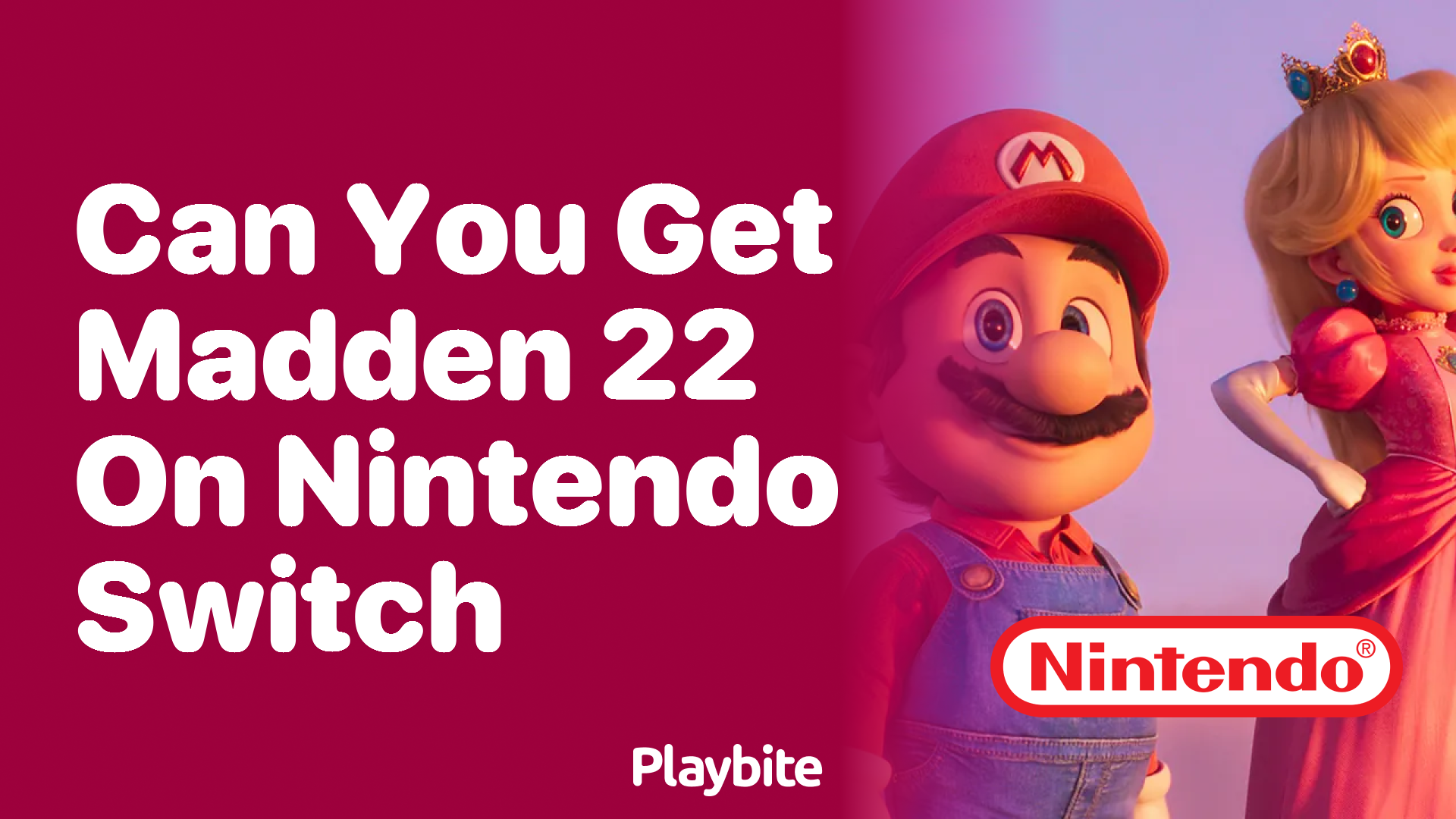 Can You Get Madden 22 on Nintendo Switch?