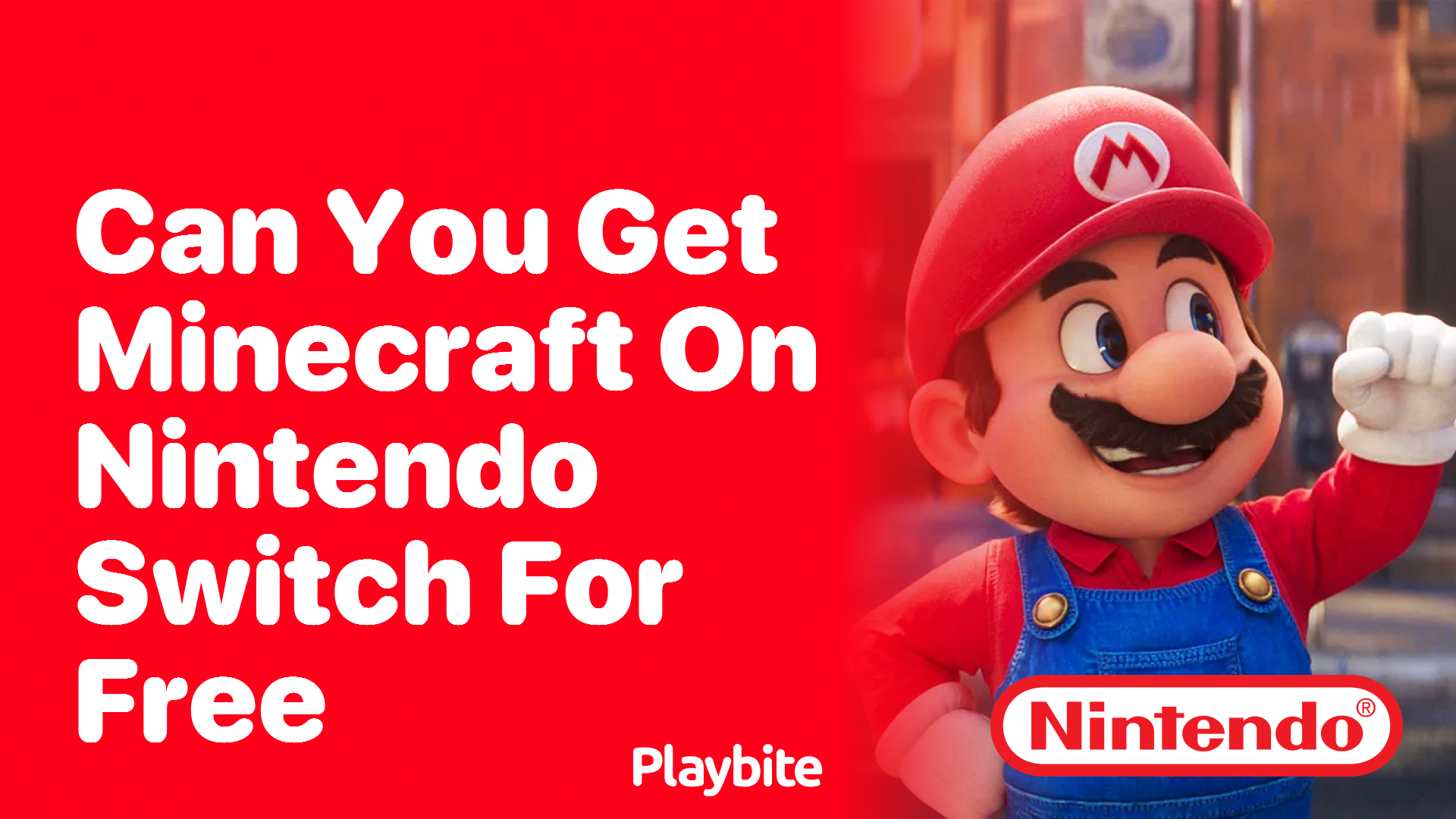 Can You Get Minecraft on Nintendo Switch for Free?