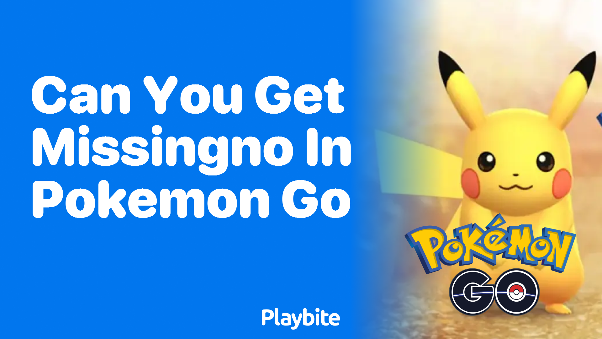 Can You Get MissingNo in Pokemon GO?