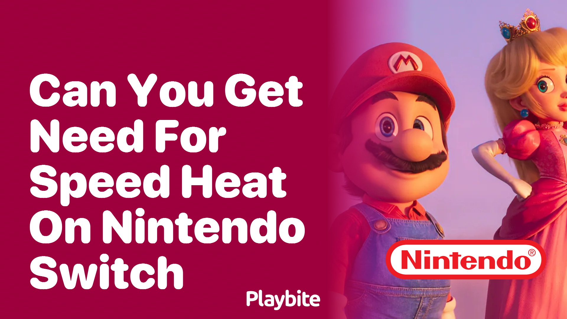 Can You Get Need for Speed Heat on Nintendo Switch?