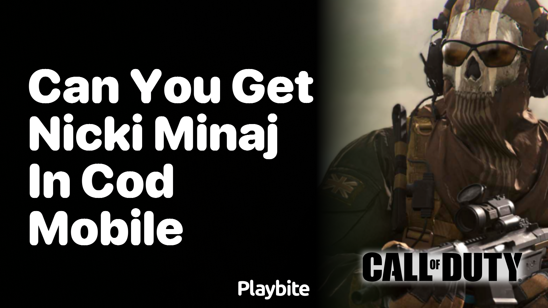 Can You Get Nicki Minaj in COD Mobile?
