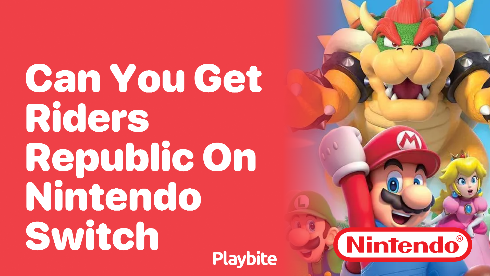 Can You Get Riders Republic on Nintendo Switch?
