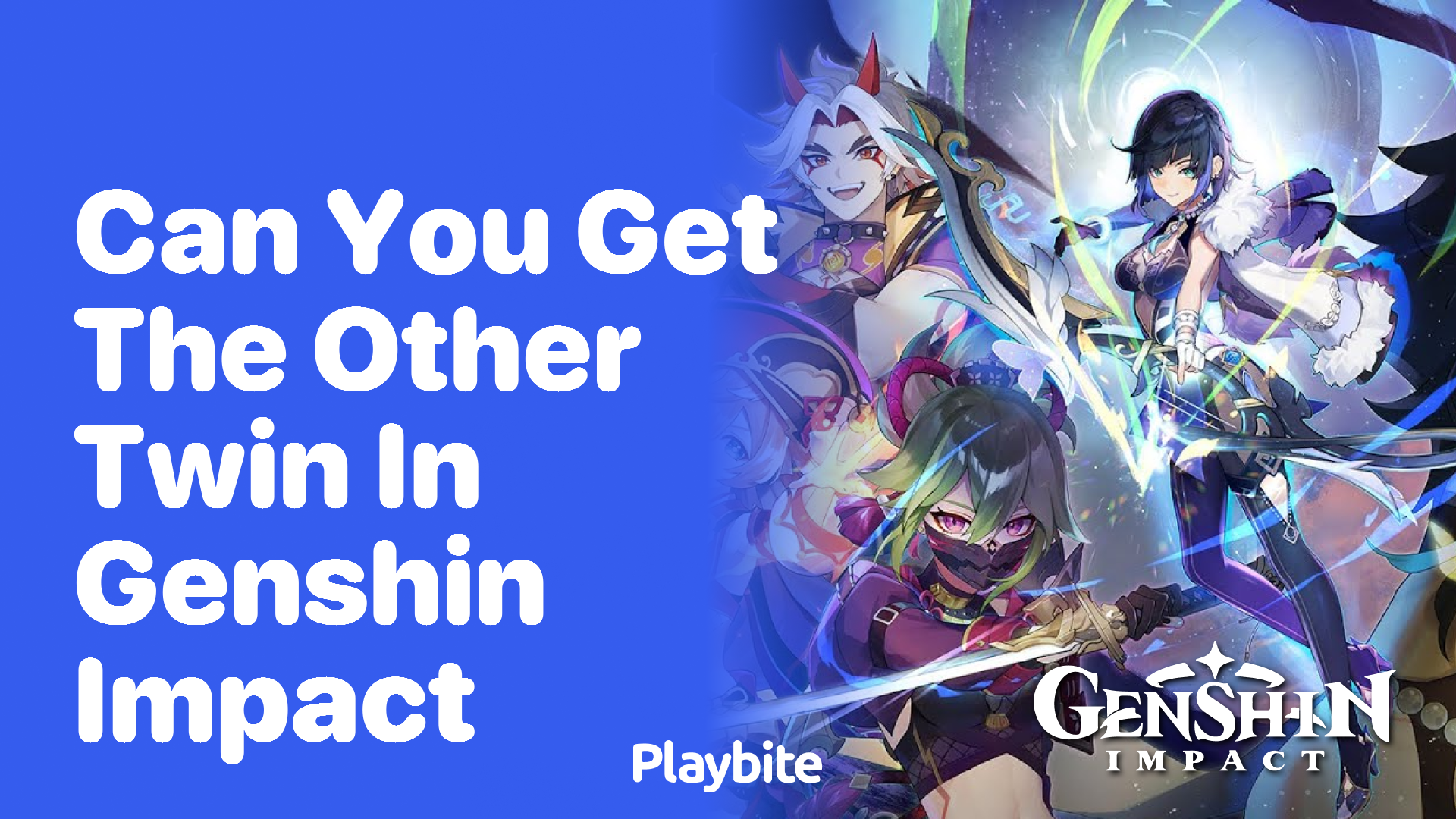 Can You Get the Other Twin in Genshin Impact?