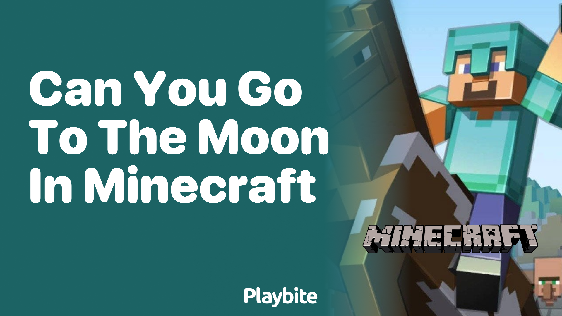 Can You Go to the Moon in Minecraft?